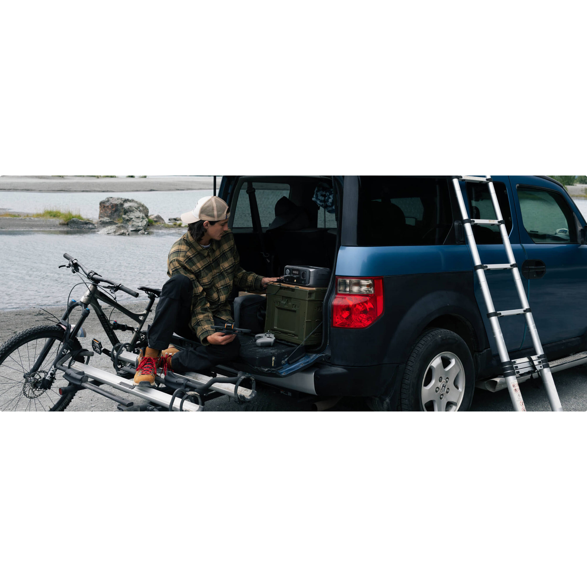 Зарядная станция ECOFLOW River 3 UPS w/Solar Panel 45W
