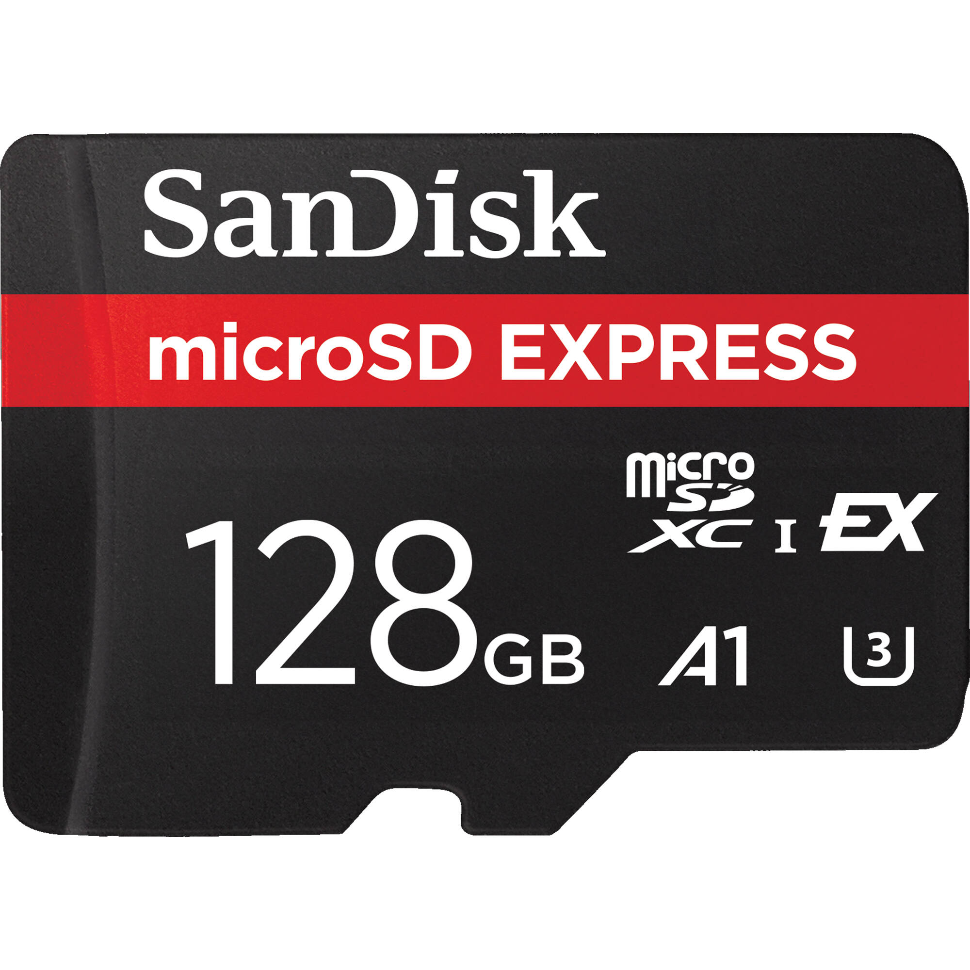 Карта пам'яті SANDISK microSDXC Express 128GB UHS-I U3 A1 Class 10 (SDSQXFN-128G-GN4NN)