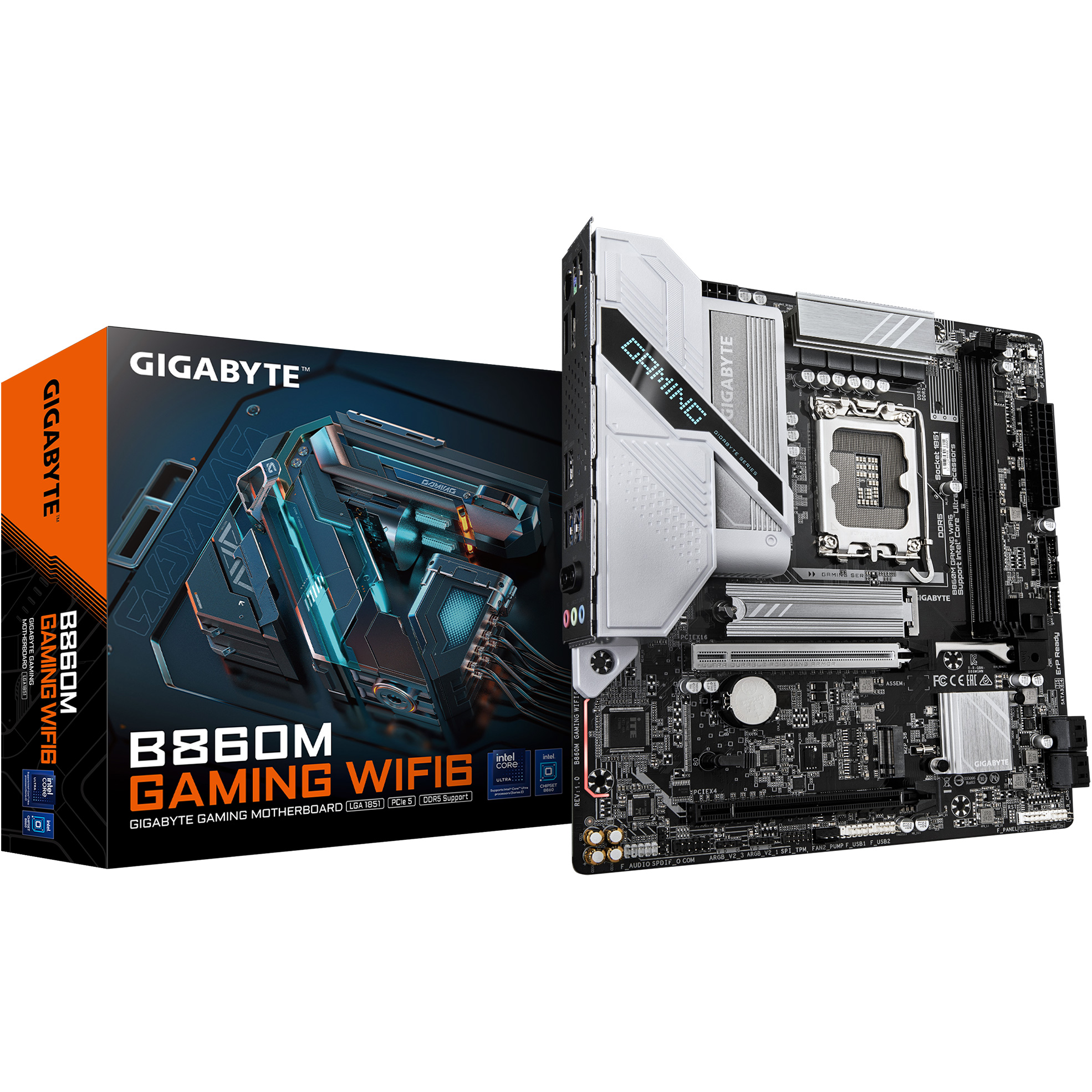 Материнская плата GIGABYTE B860M Gaming WiFi6