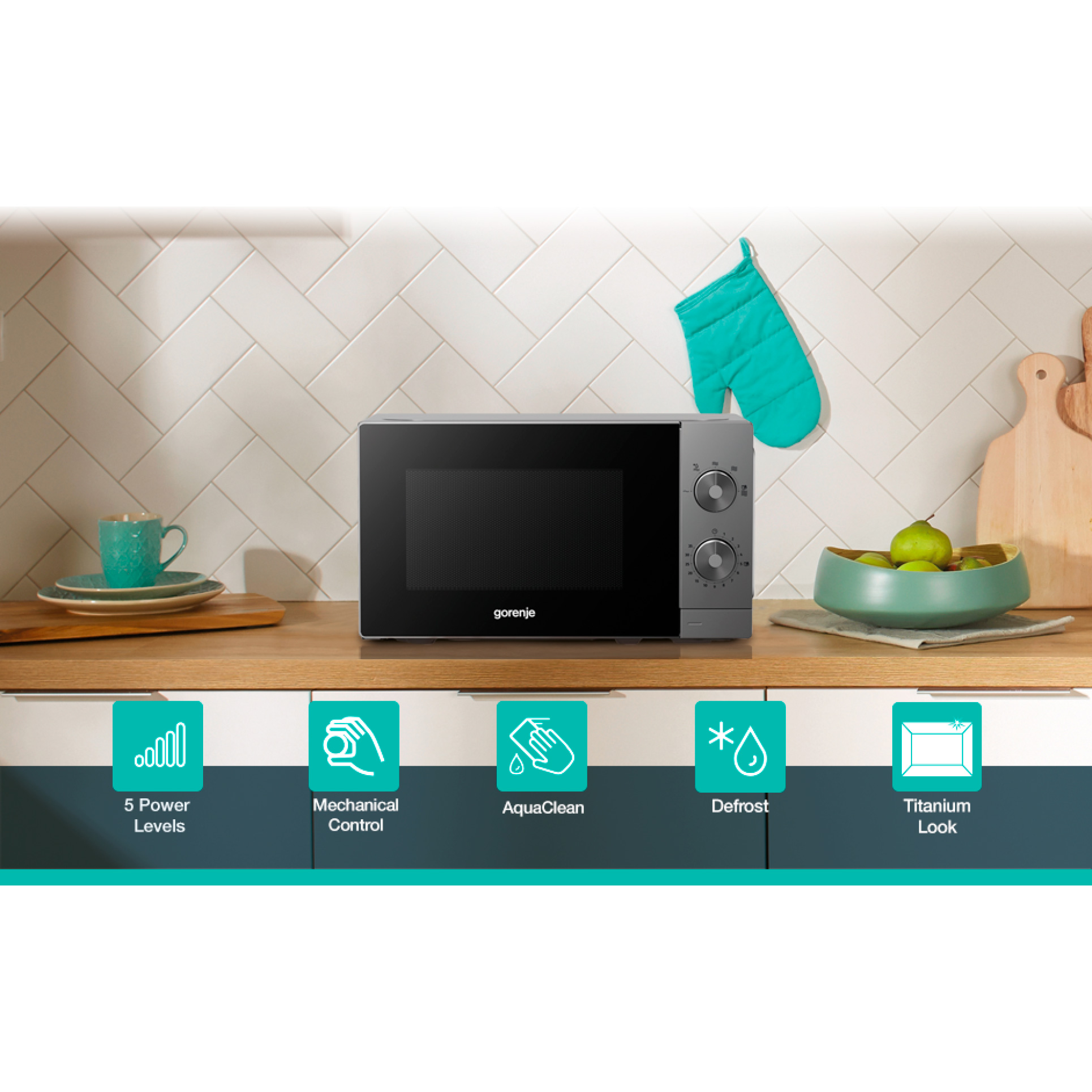 Микроволновая печь GORENJE MO20E1T4 (744383)