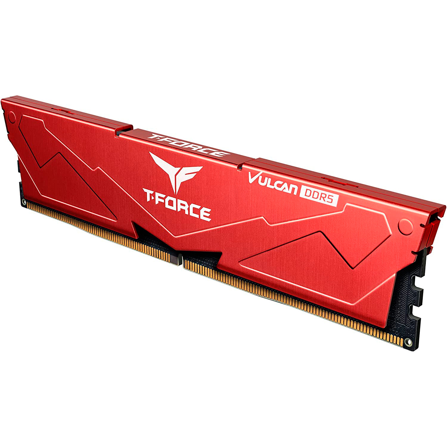 Модуль пам'яті TEAM T-Force Vulcan DDR5 6000MHz 32GB Kit 2x16GB Red (FLRD532G6000HC30DC01)