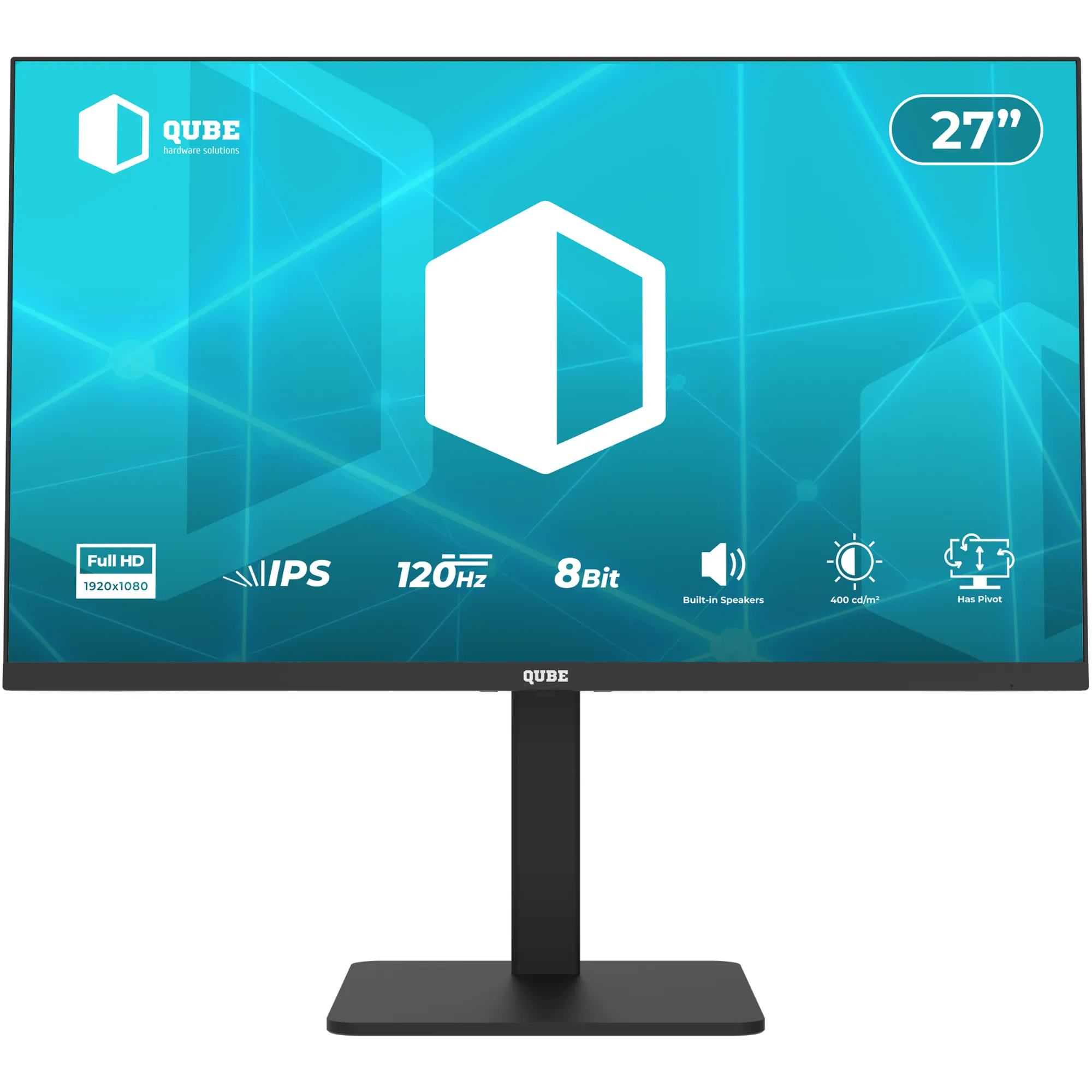 Монітор 27" QUBE B27F120HS