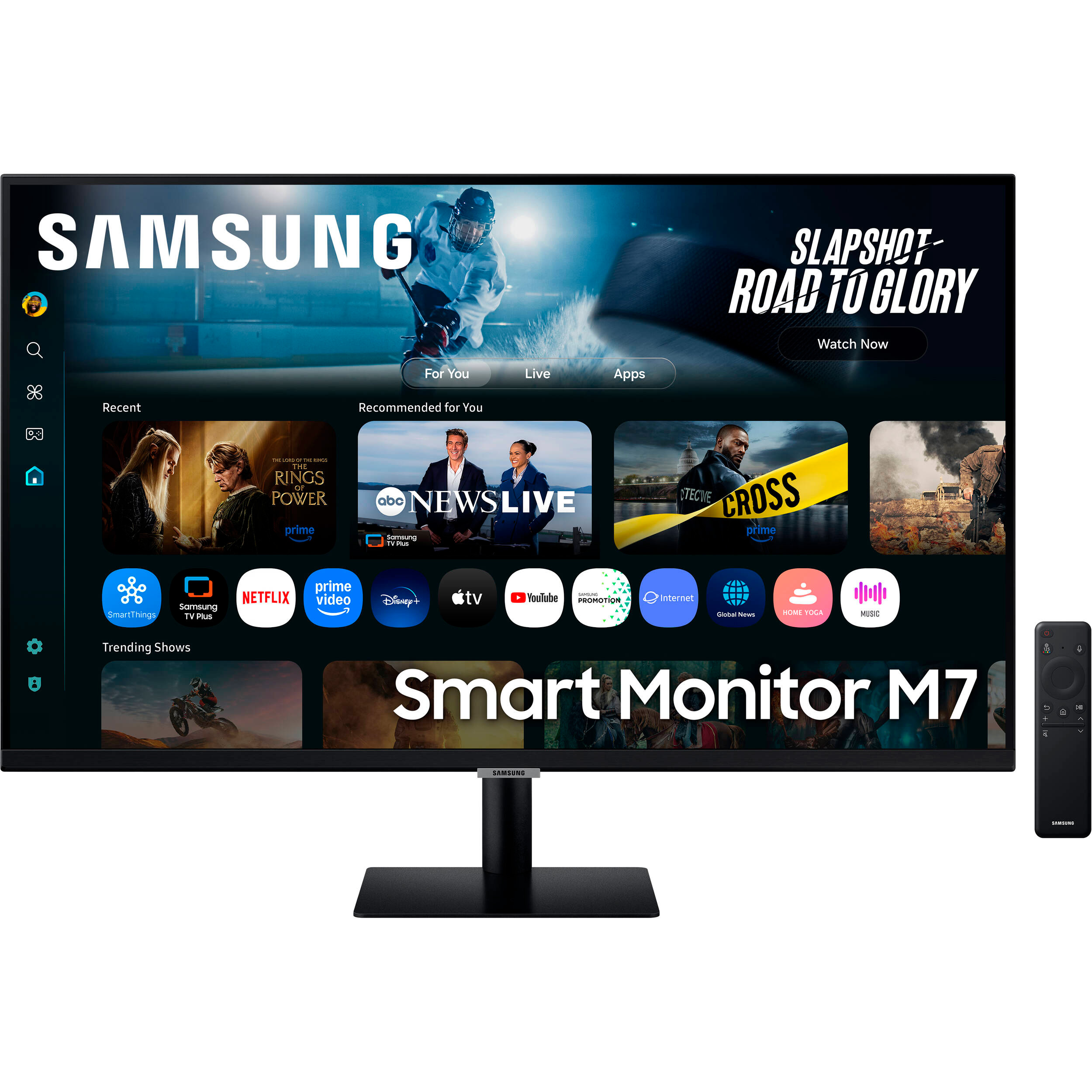 Монітор 32" SAMSUNG Smart Monitor M7 S32FM702UI (LS32FM702UZXUA)