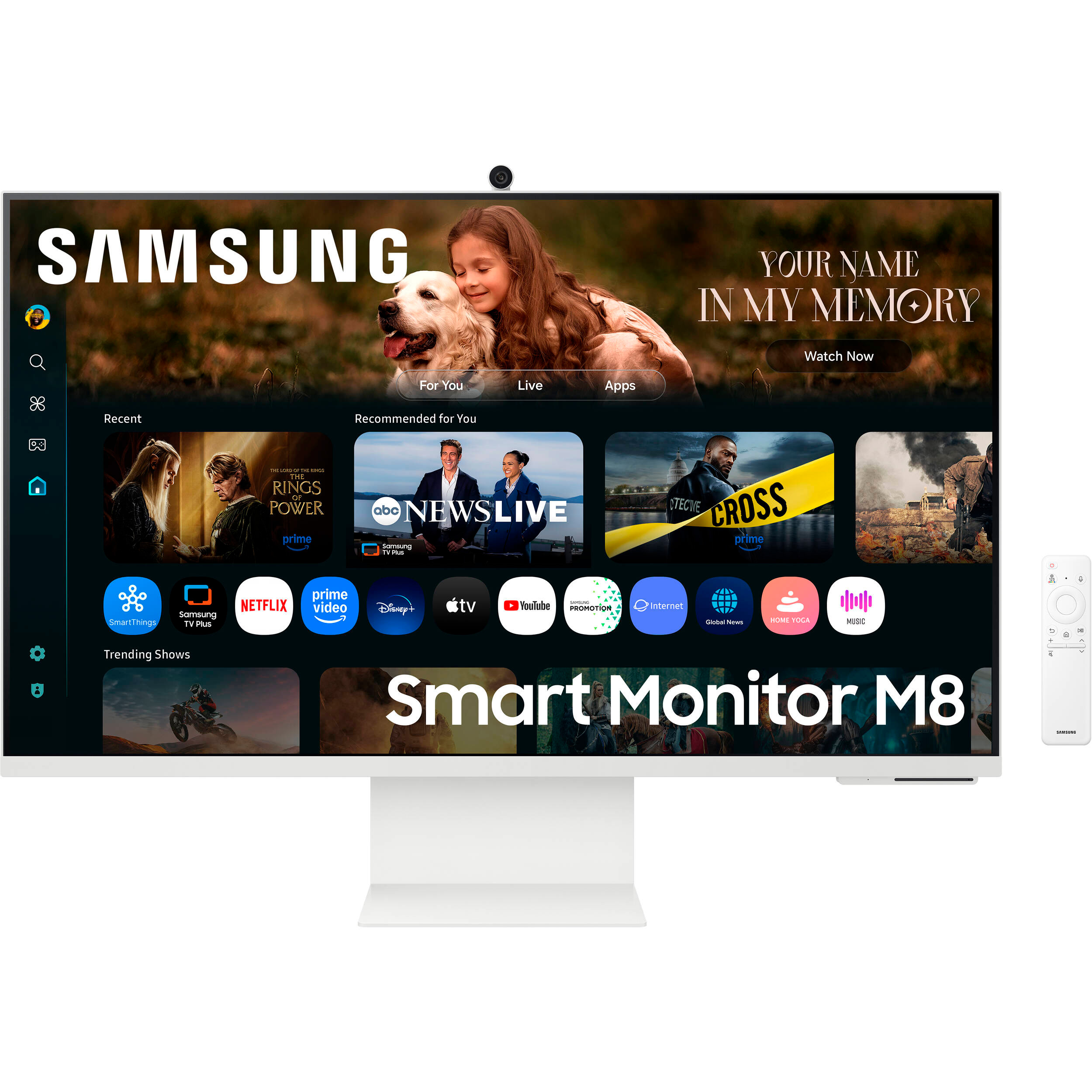Монітор 32" SAMSUNG Smart Monitor M8 S32FM803UI (LS32FM803UZXUA)