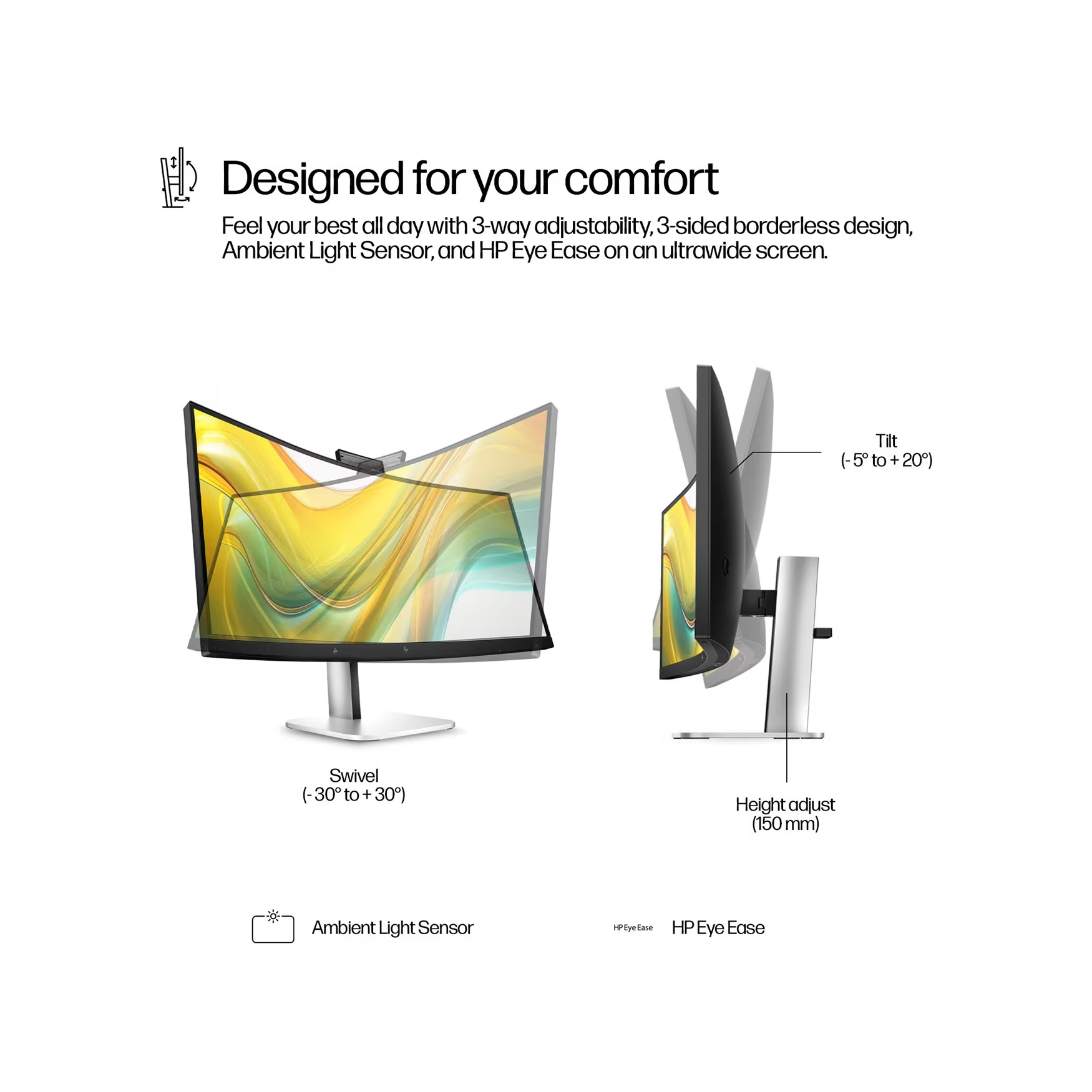 Монітор 34" HP Series 5 Pro 534pm (9E0Z2UT)