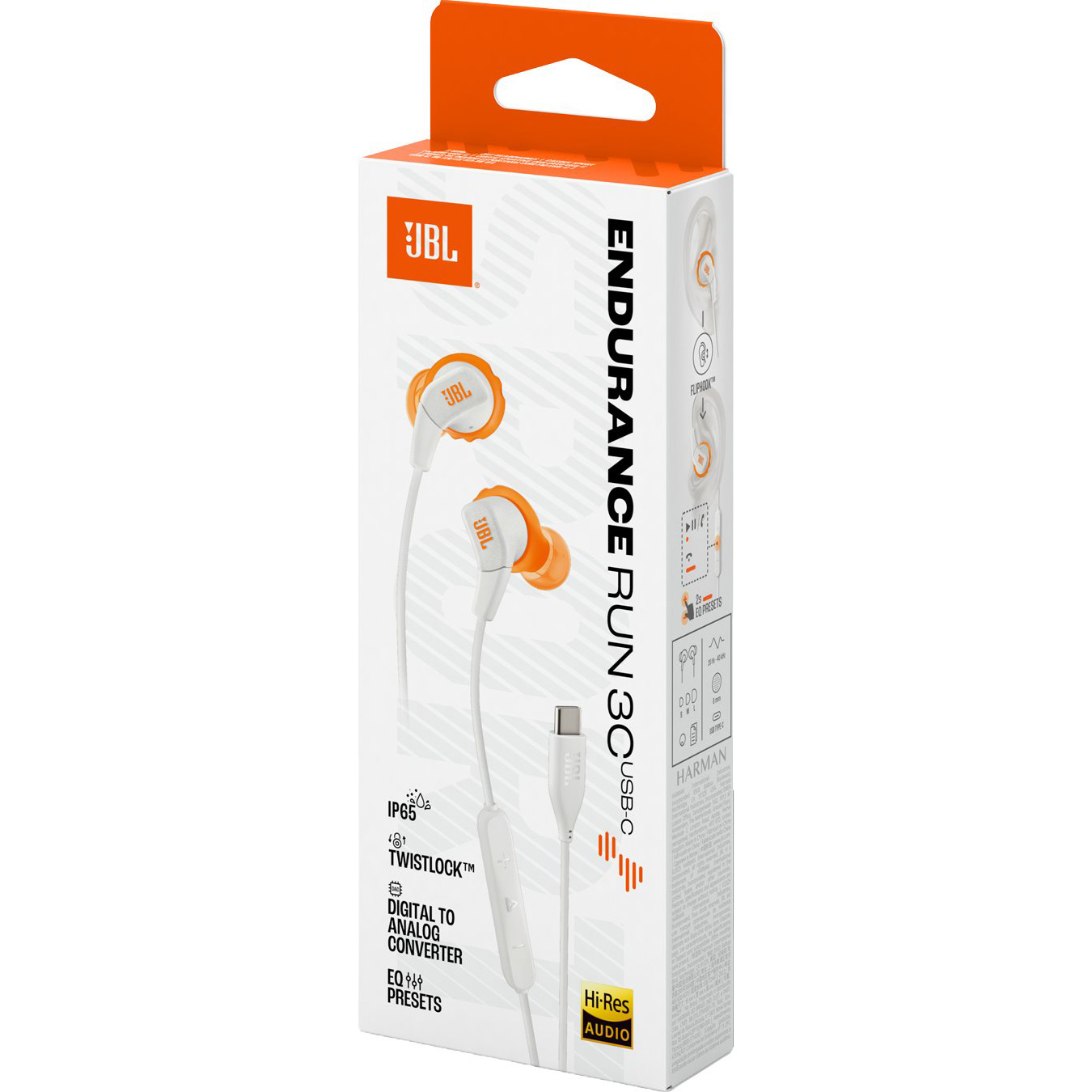 Наушники JBL Endurance Run 3C White