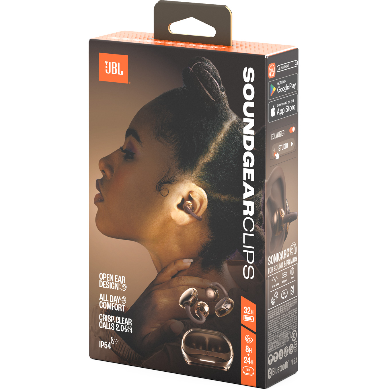 Навушники JBL Soundgear Clips Copper