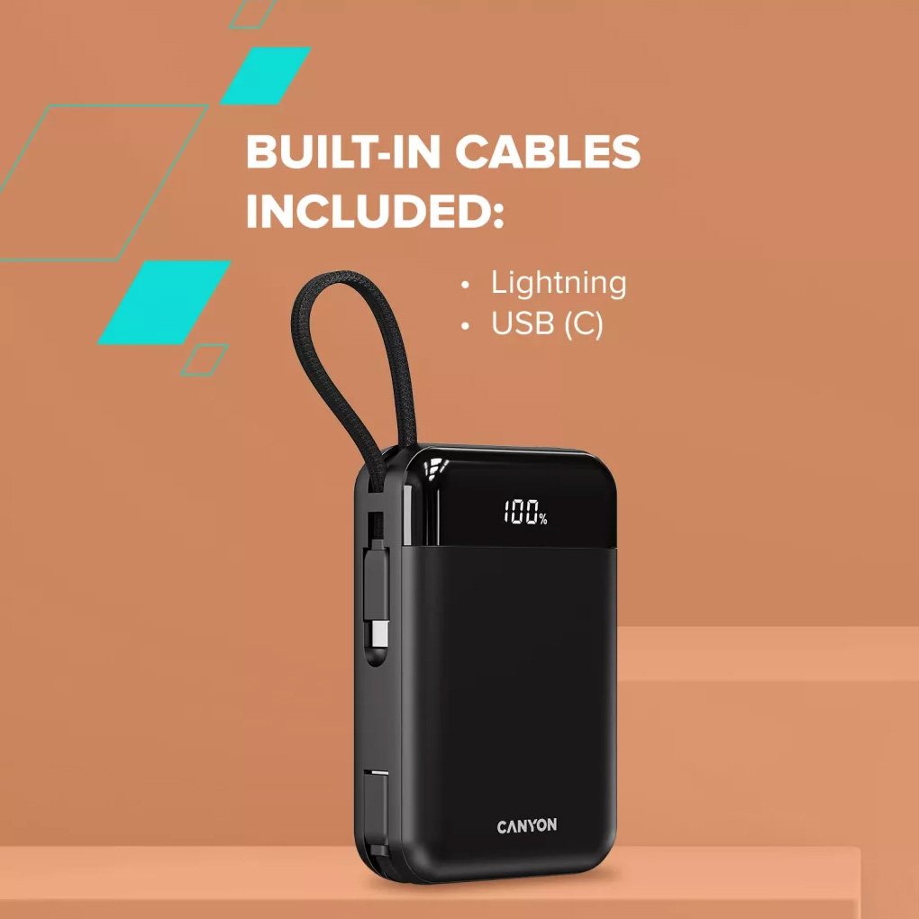 Повербанк CANYON OnPower 204 22.5W 20000mAh