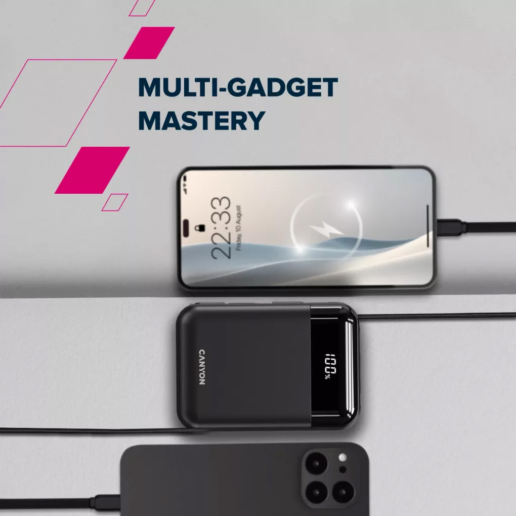 Повербанк CANYON OnPower 204 22.5W 20000mAh
