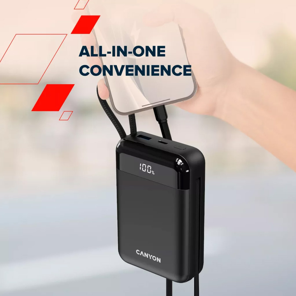 Повербанк CANYON OnPower 204 22.5W 20000mAh