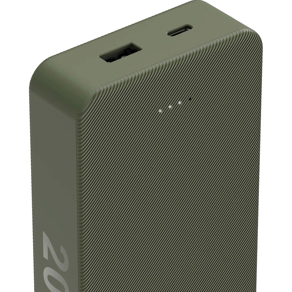 Повербанк HAMA Colour 20 Power Pack 15W 20000mAh Green (00201716)