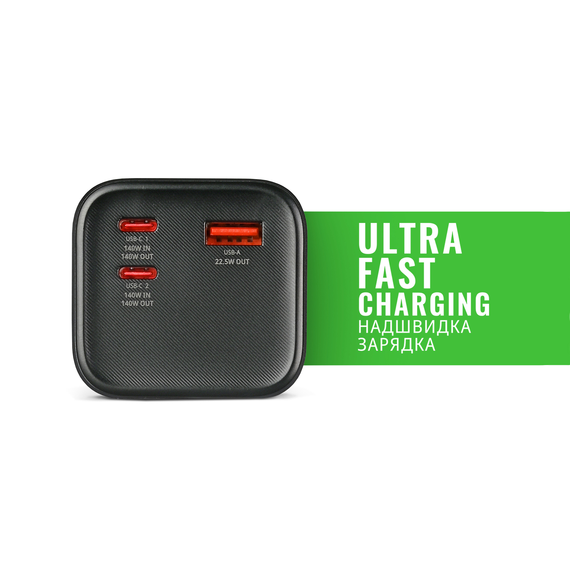 Повербанк VIDEX VPB-316 PD140W 162W 30000mAh Gray