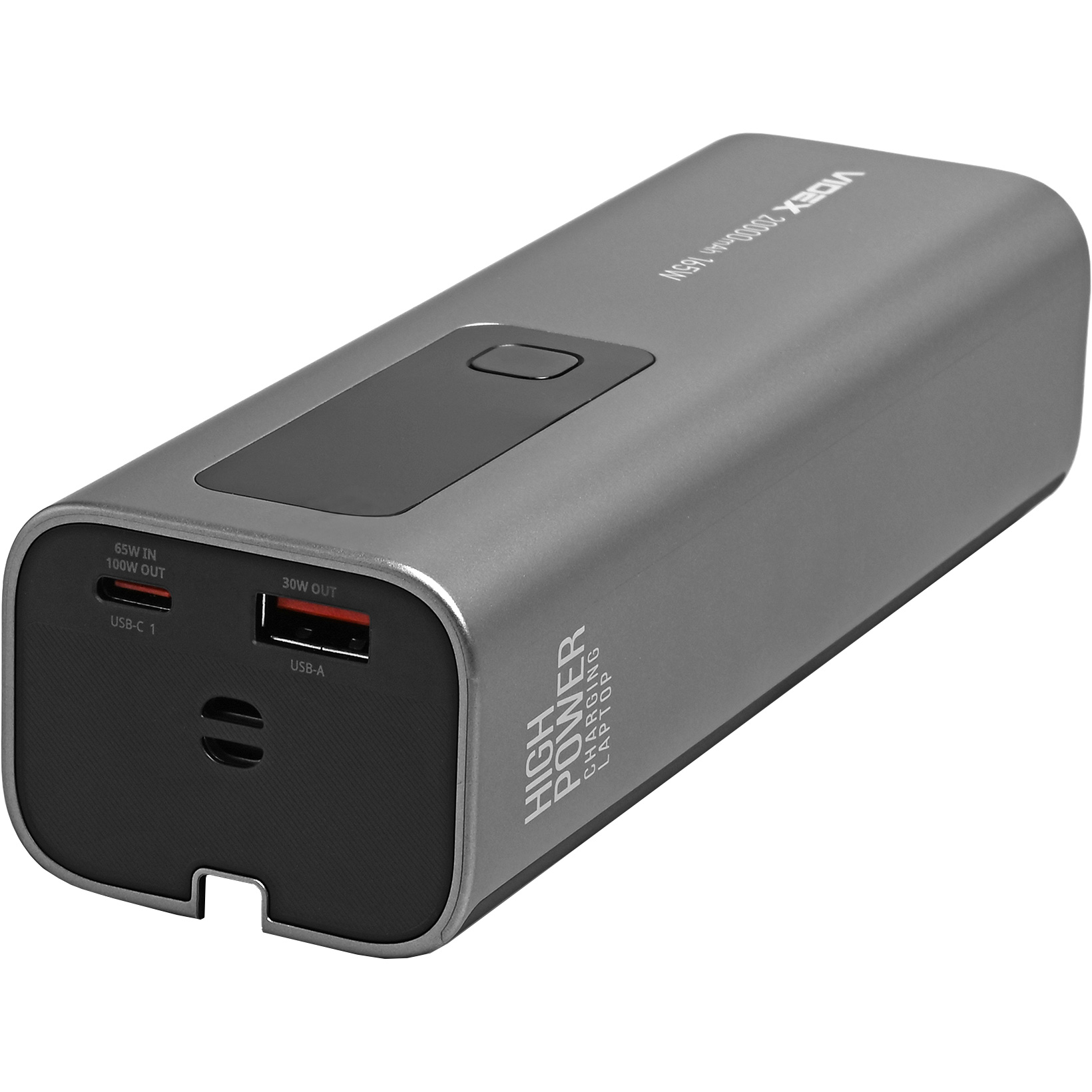 Повербанк VIDEX VPB-366 PD100W 165W 20000mAh Gray