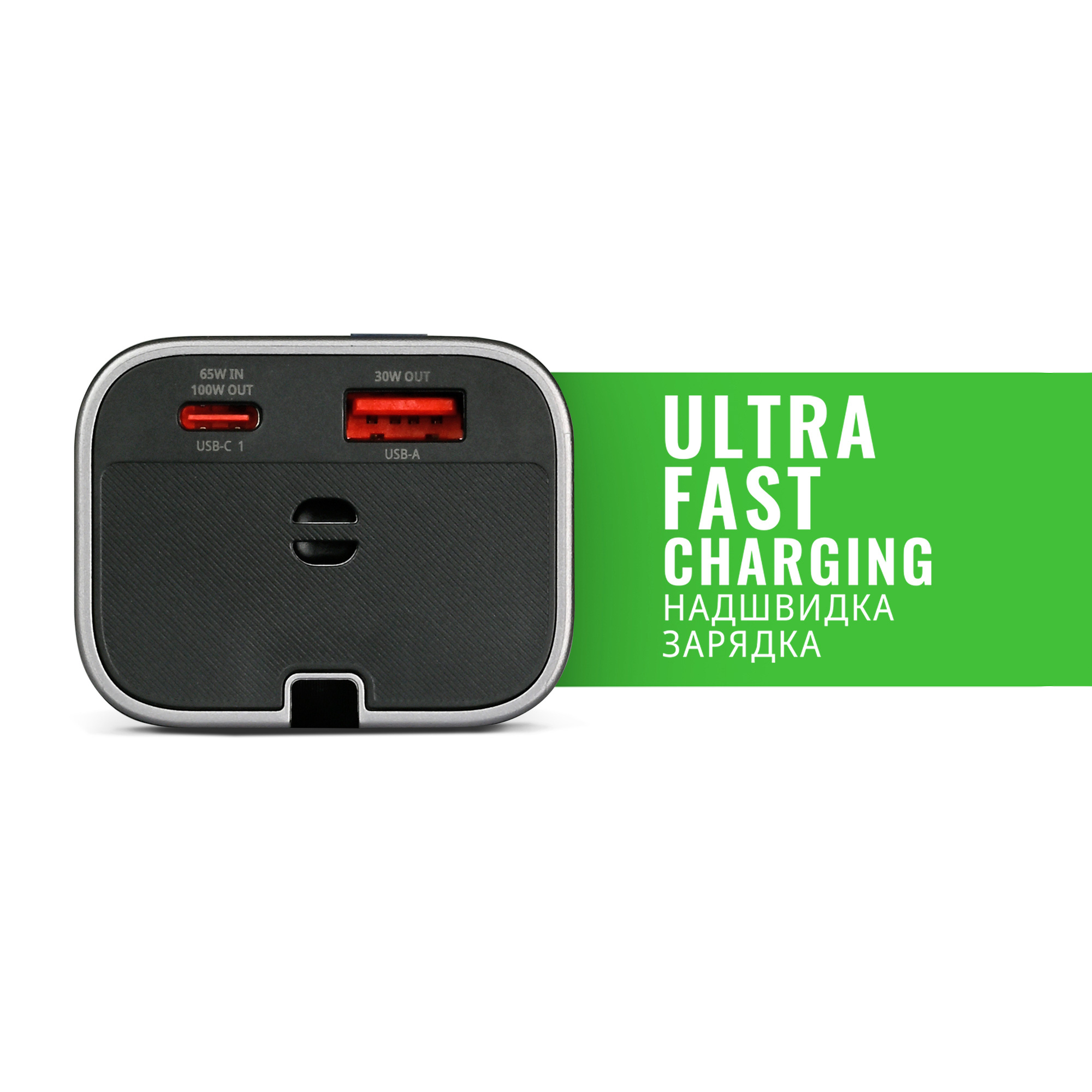 Повербанк VIDEX VPB-366 PD100W 165W 20000mAh Gray