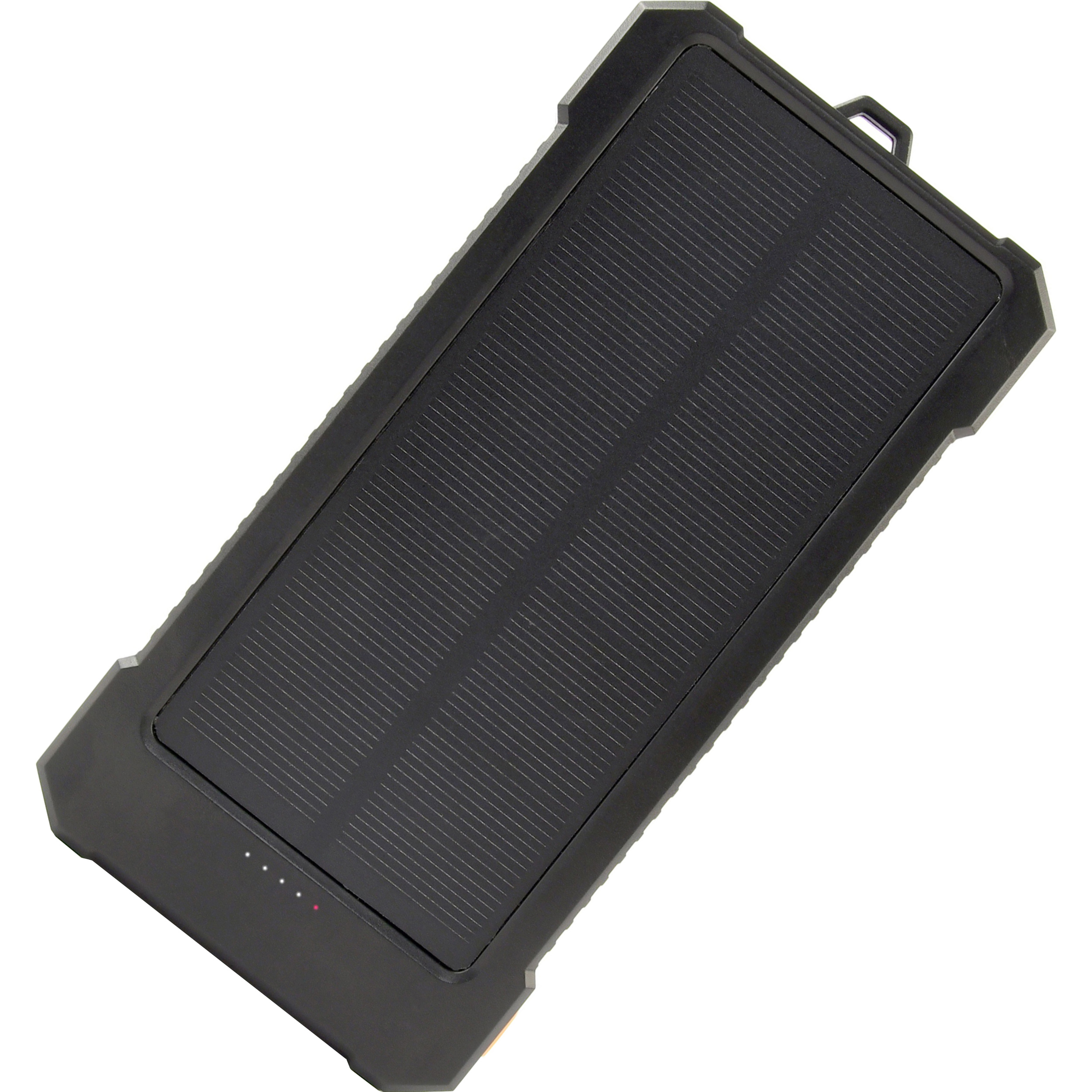 Повербанк з сонячною батареєю GEMBIRD Power Bank With Solar Panel, 1xUSB-C, 2xUSB-A, 3A 20W 10000mAh (PB10-SOLAR-1)
