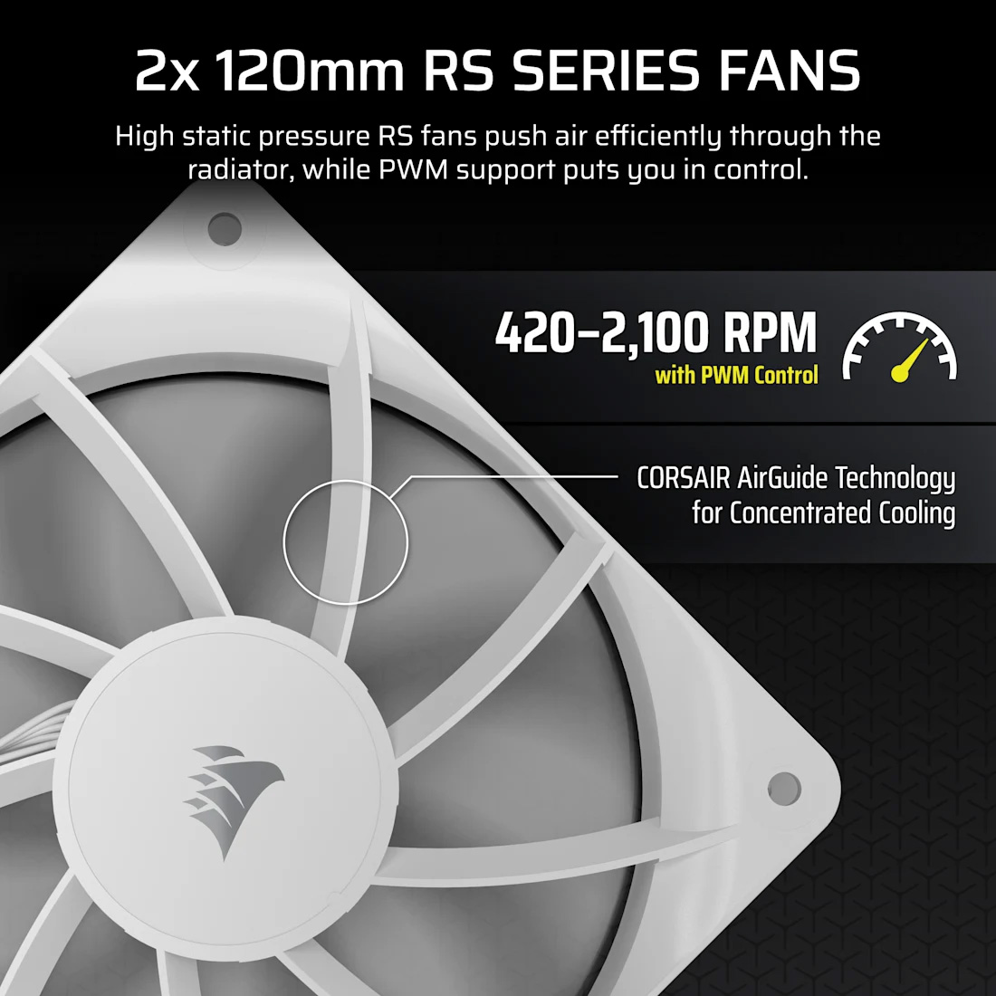 Система водяного охолодження CORSAIR Nautilus 240 RS LCD White (CW-9061032-WW)