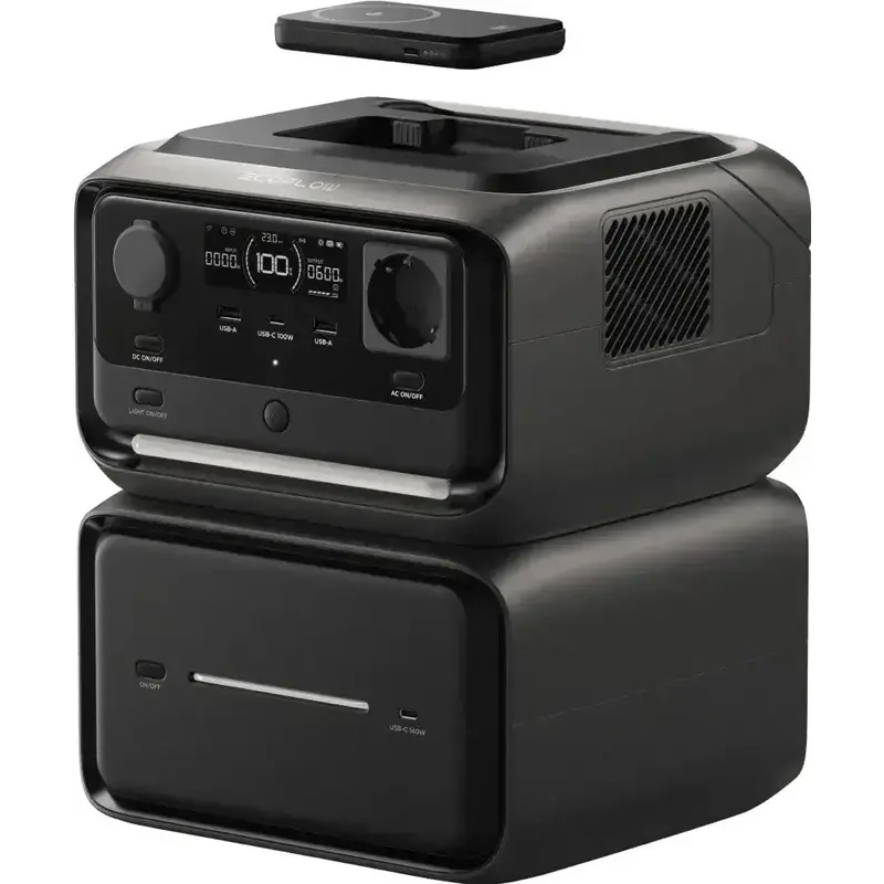 Зарядная станция ECOFLOW River 3 Max Plus Wireless