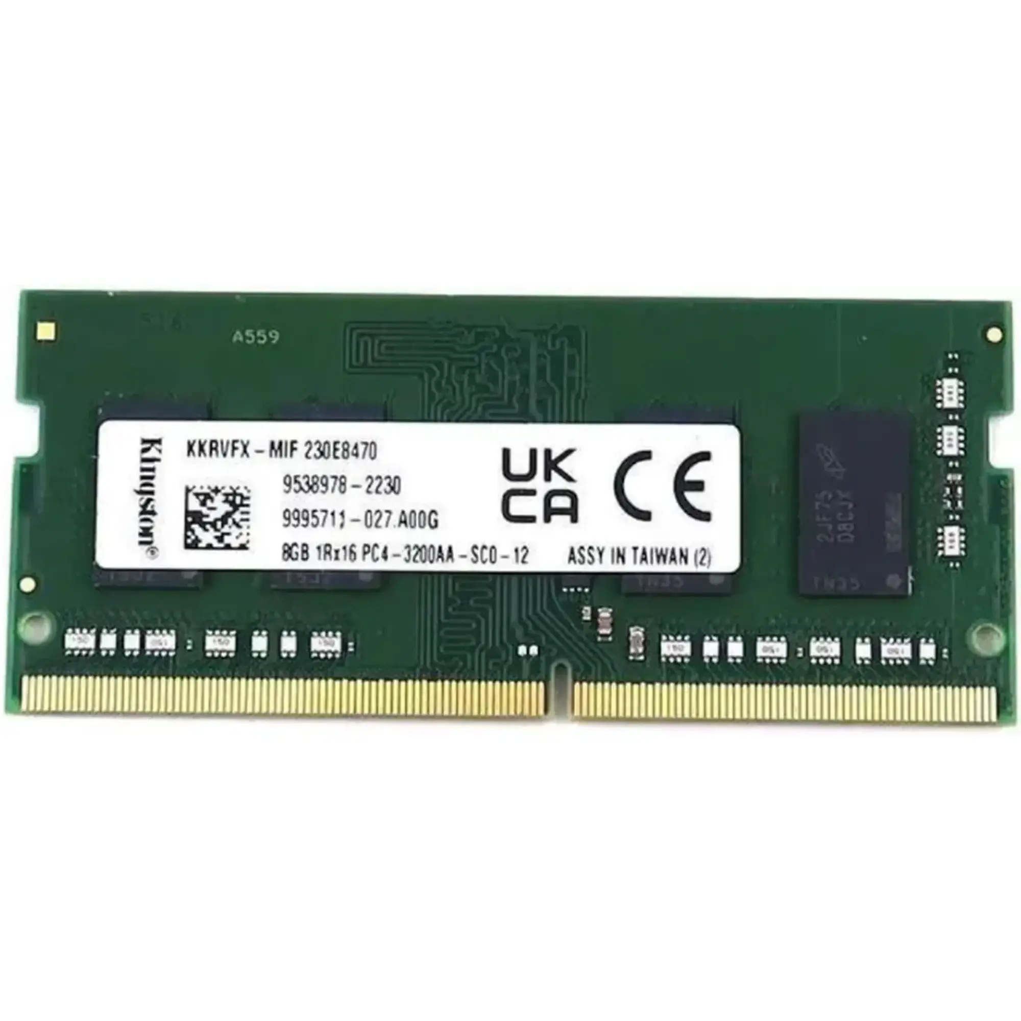 Модуль пам'яті KINGSTON SO-DIMM DDR4 3200MHz 8GB (KKRVFX-MIF)