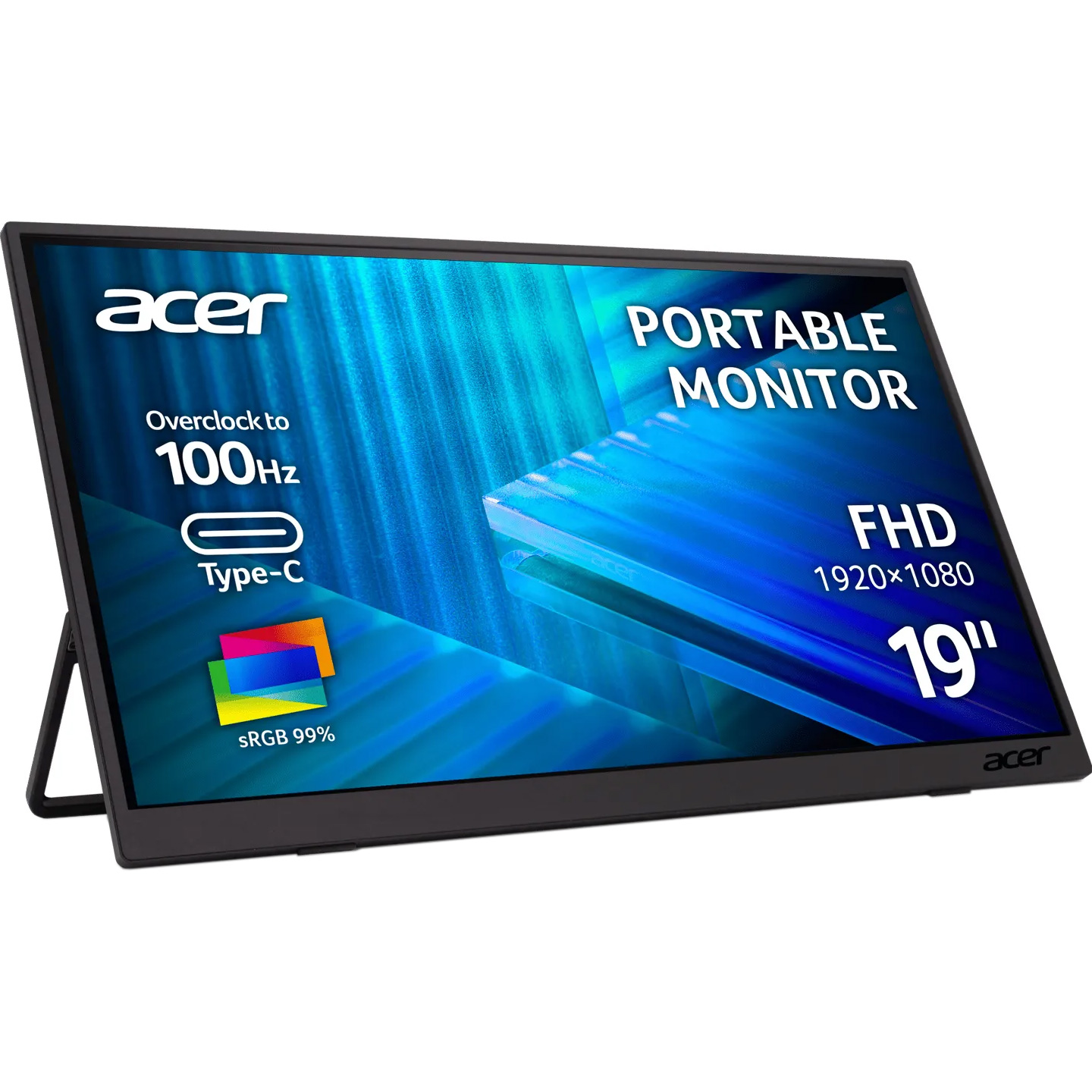 Портативний монітор 18.5" ACER PM191QEbmiuux (UM.XP1EE.E01)