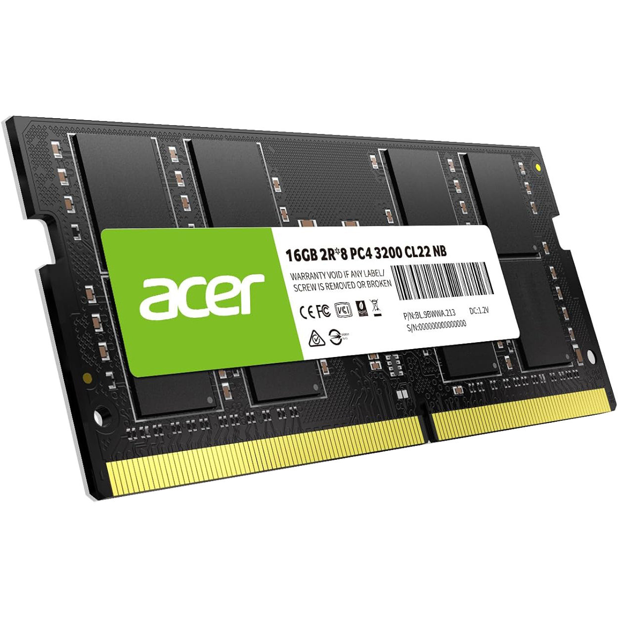 Модуль пам'яті ACER SD100 DDR4 3200MHz 16GB