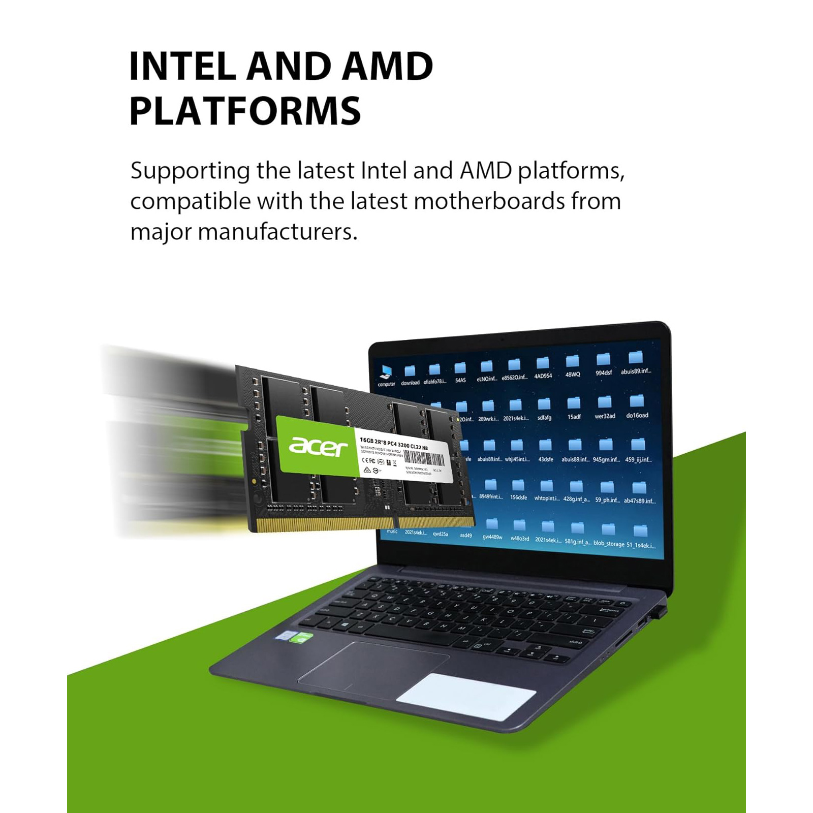 Модуль пам'яті ACER SD100 DDR4 3200MHz 16GB