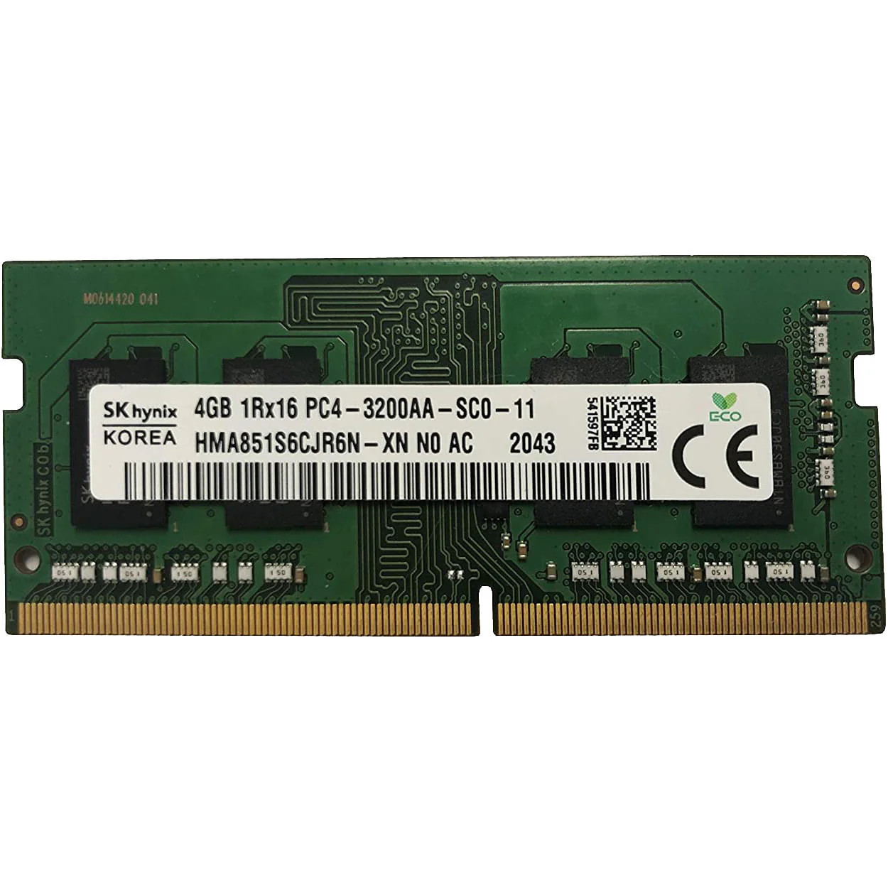 Модуль пам'яті HYNIX SO-DIMM DDR4 3200MHz 4GB (HMAG56EXNSA051N-AC)