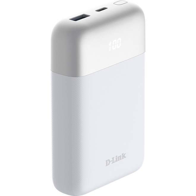 Повербанк D-LINK DPP-101 18W 10000mAh White