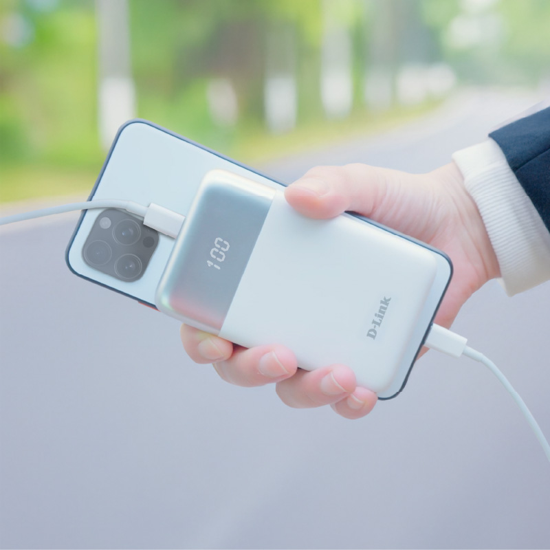 Повербанк D-LINK DPP-101 18W 10000mAh White