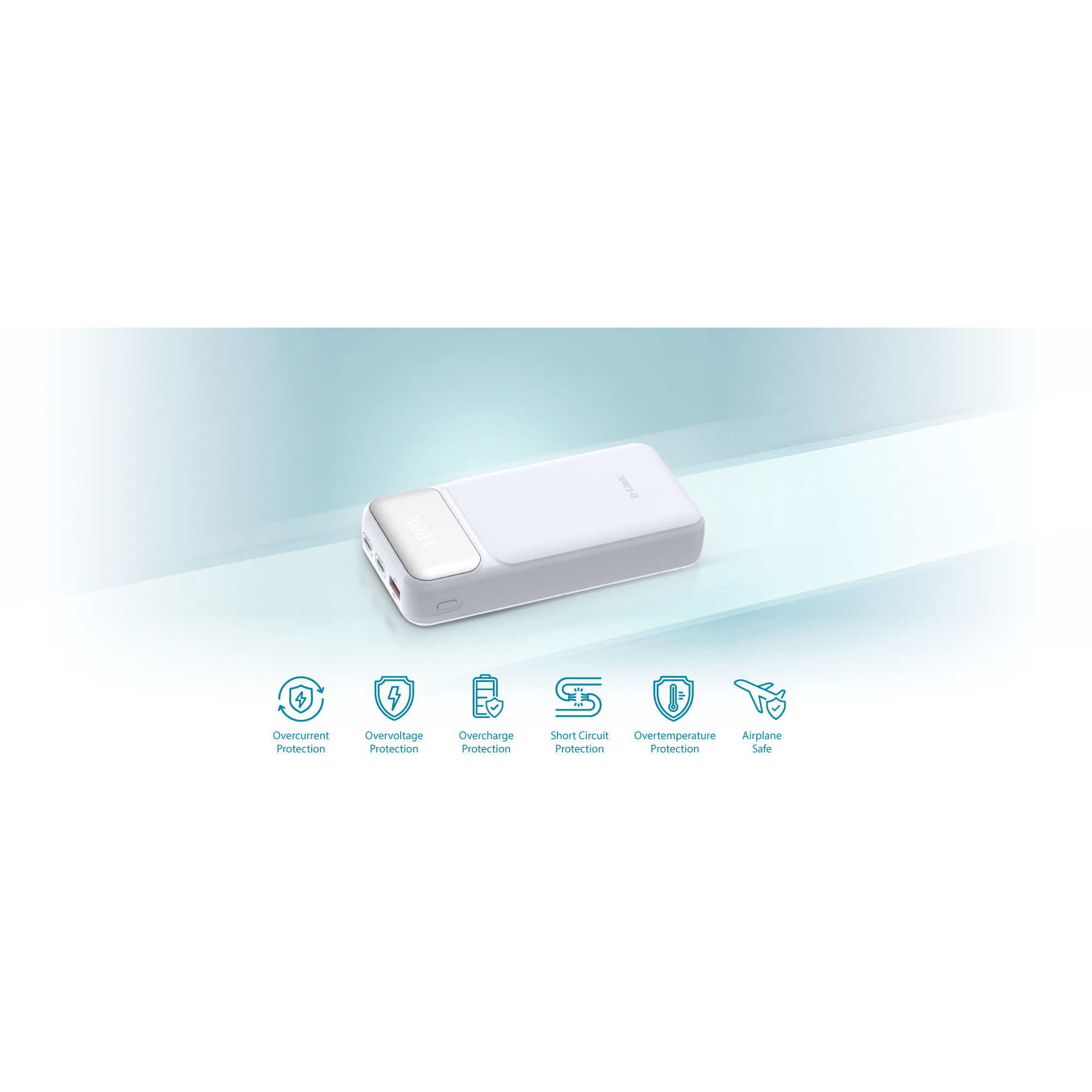 Повербанк D-LINK DPP-201 65W 20000mAh White