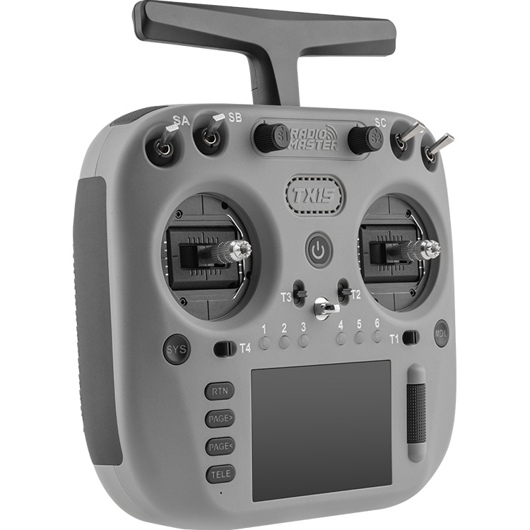 Пульт керування дроном RADIOMASTER TX15 ExpressLRS M2 Iron Gray (TX15-ST-GRY)