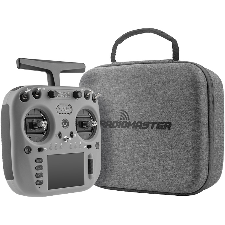 Пульт керування дроном RADIOMASTER TX15 ExpressLRS M2 Iron Gray (TX15-ST-GRY)