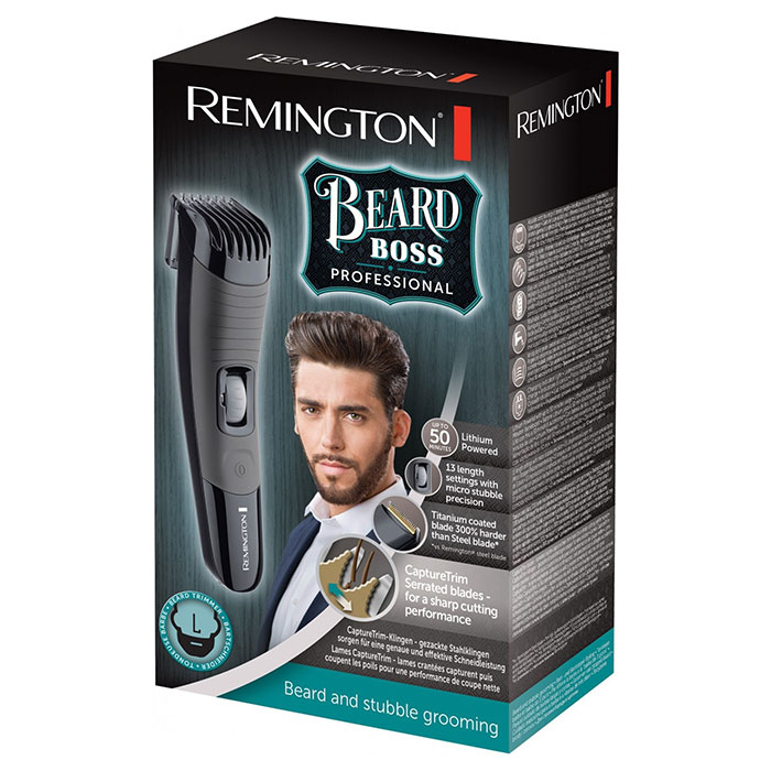 Триммер для бороды и усов REMINGTON MB4130 Beard Boss Professional