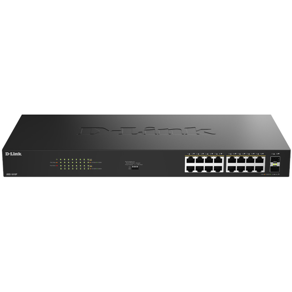 Коммутатор D-LINK DGS-1018P
