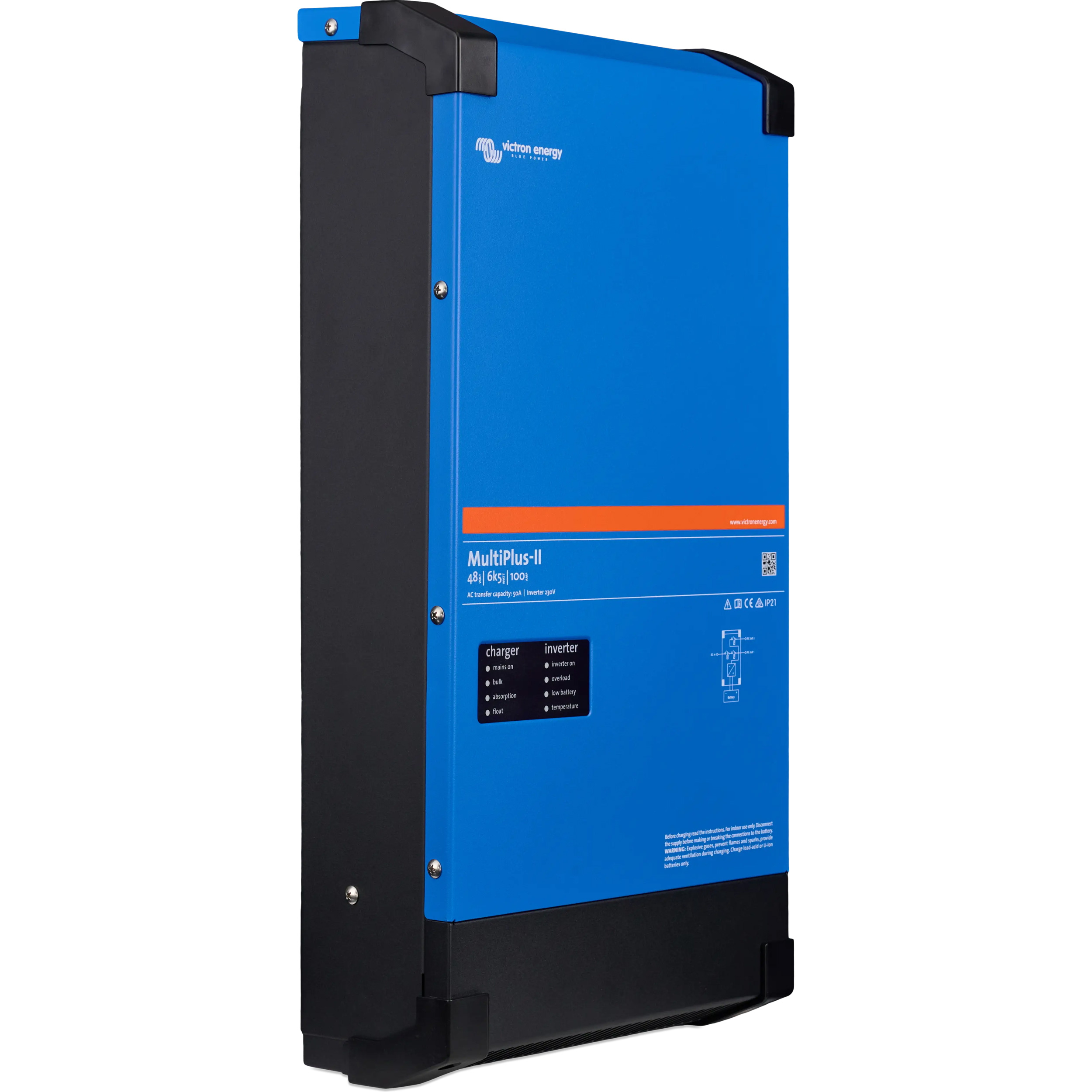 Інвертор гібридний VICTRON ENERGY MultiPlus-II 48/6k5/100-50 (PMP482605012)