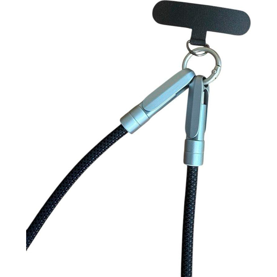 Кабель XOKO Type-C to Type-C PD100W 1.2м Black (XK-SC-HLD-200-BK)