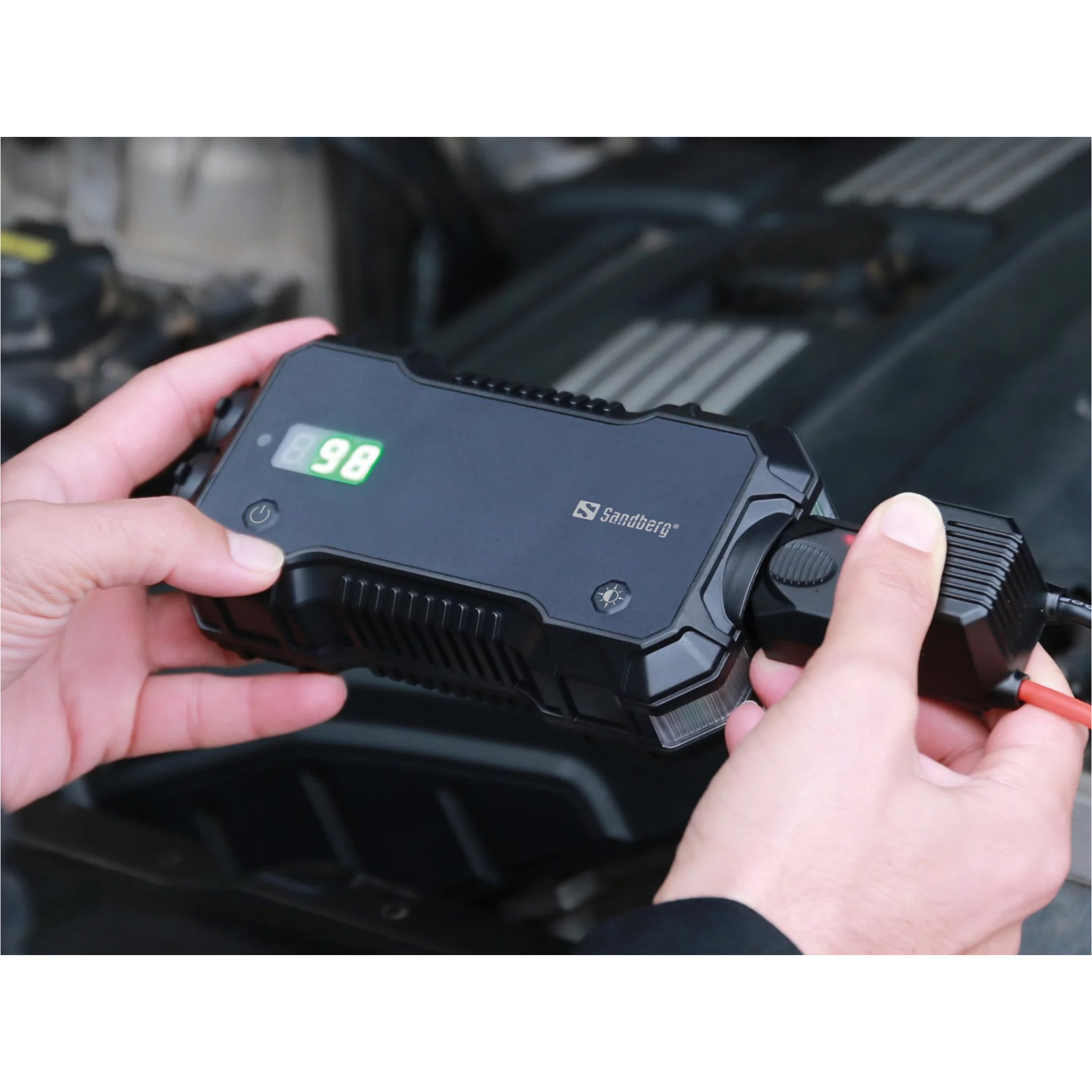Портативное пускозарядное устройство SANDBERG Car Jumpstarter Powerbank 10000mAh