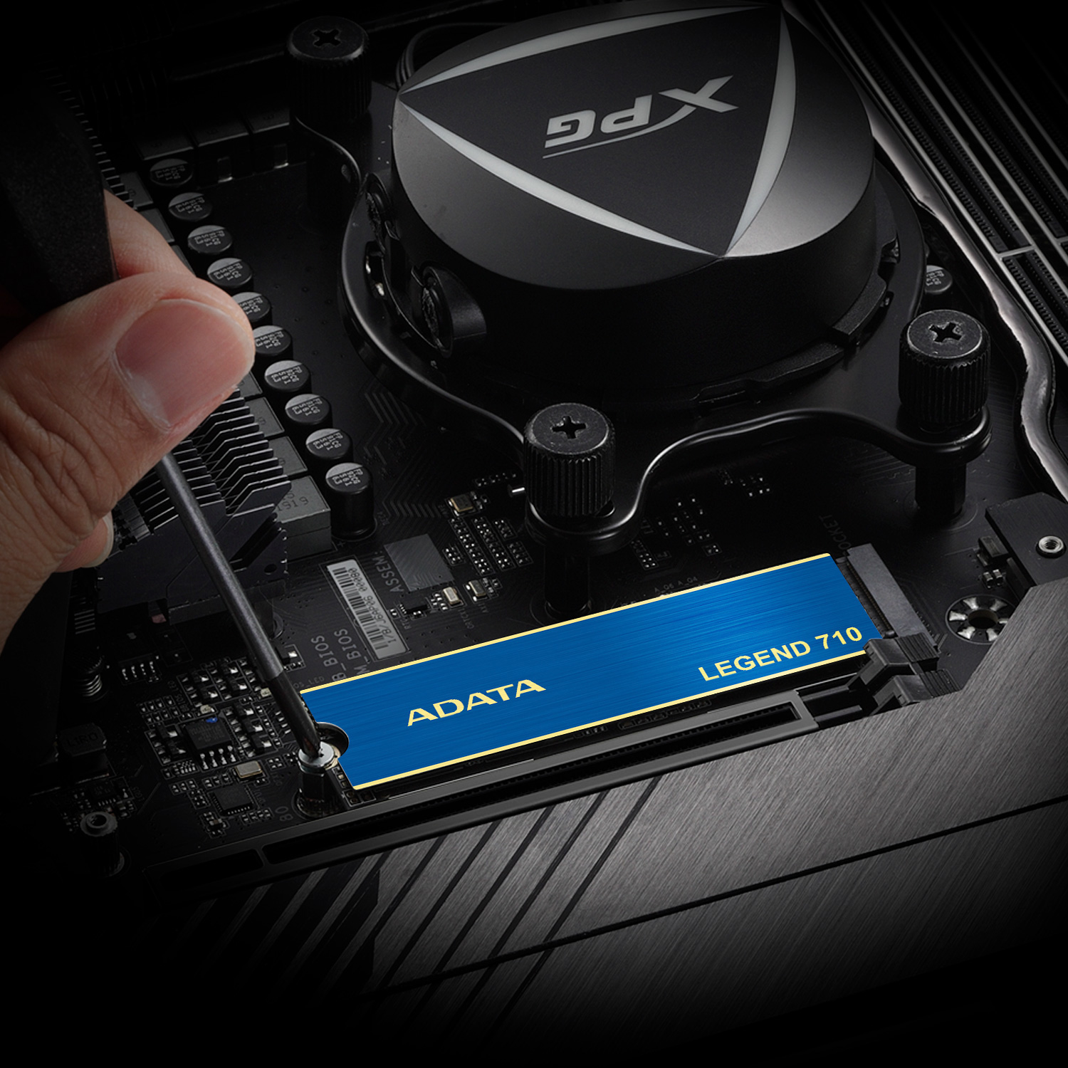 SSD диск ADATA Legend 710 512GB M.2 NVMe (ALEG-710-512GCS)