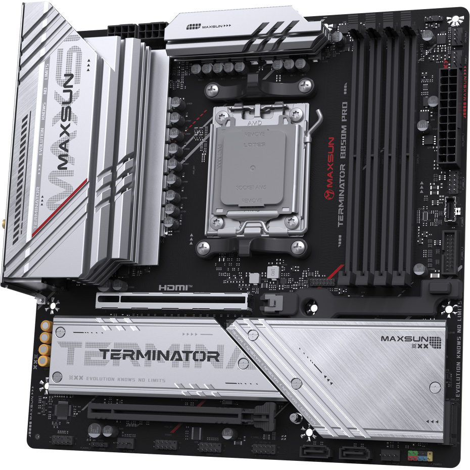 Материнская плата MAXSUN Terminator B850M Pro WiFi