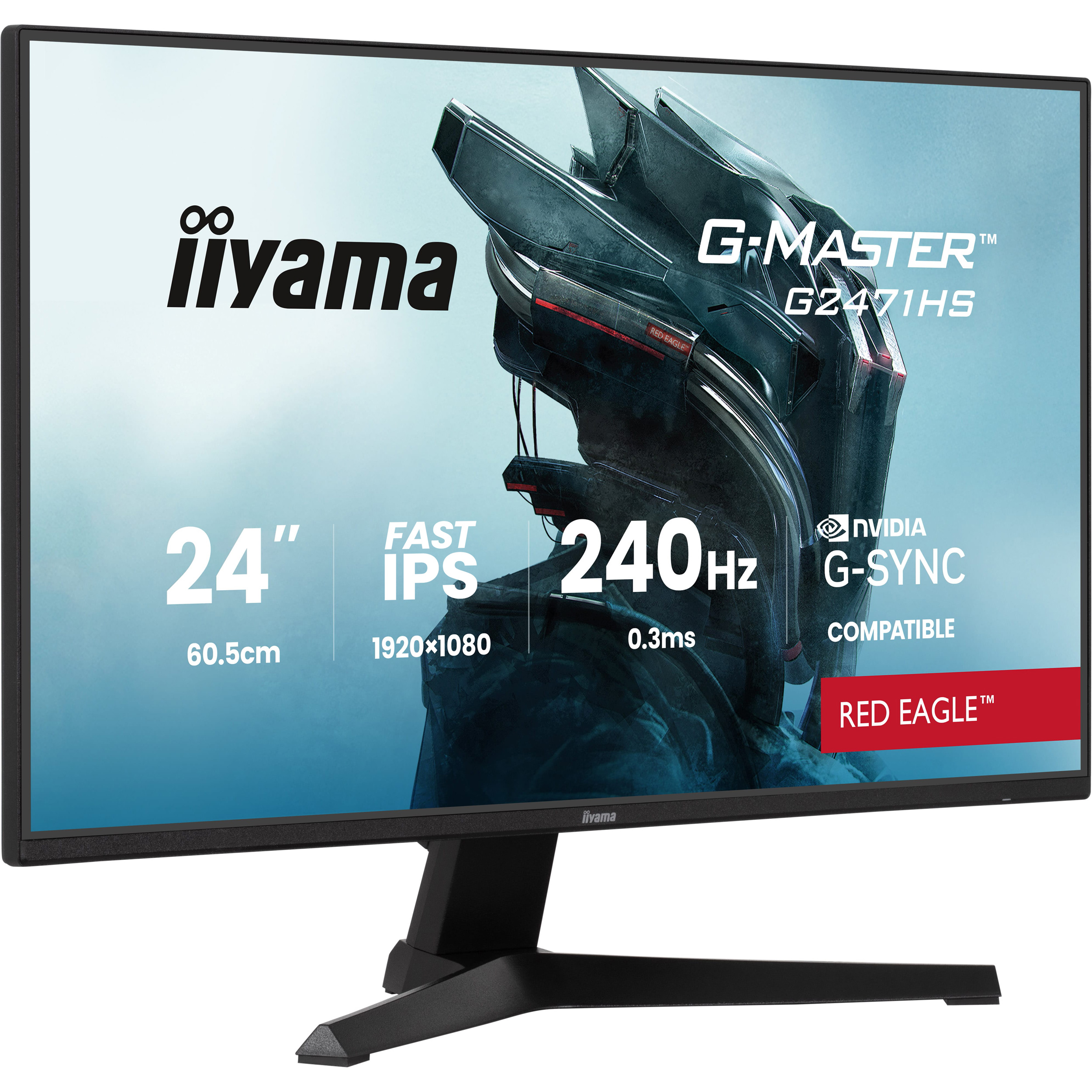 Монитор 23.8" IIYAMA G-Master G2471HS-B1 Red Eagle