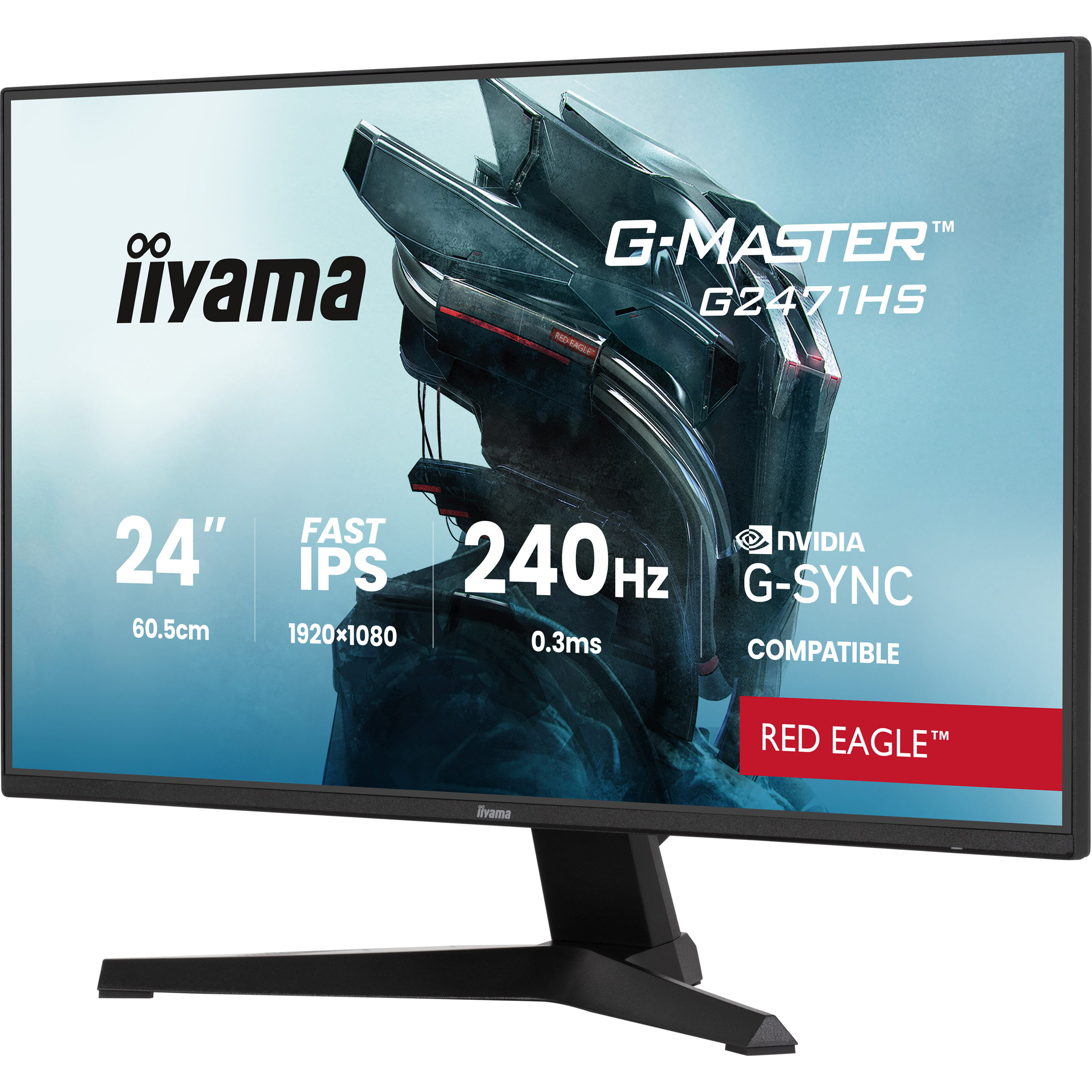 Монитор 23.8" IIYAMA G-Master G2471HS-B1 Red Eagle