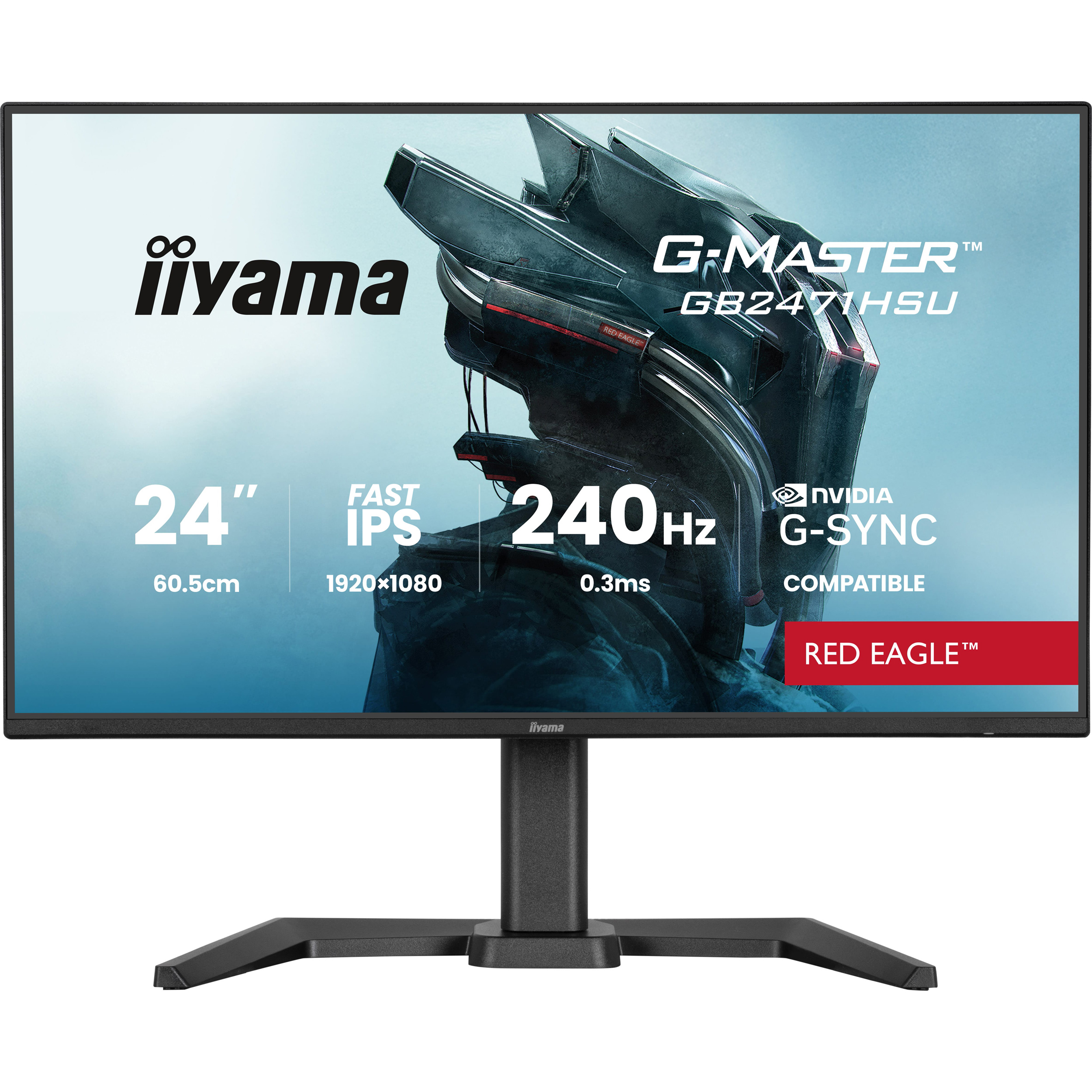 Монитор 23.8" IIYAMA G-Master GB2471HSU-B1 Red Eagle