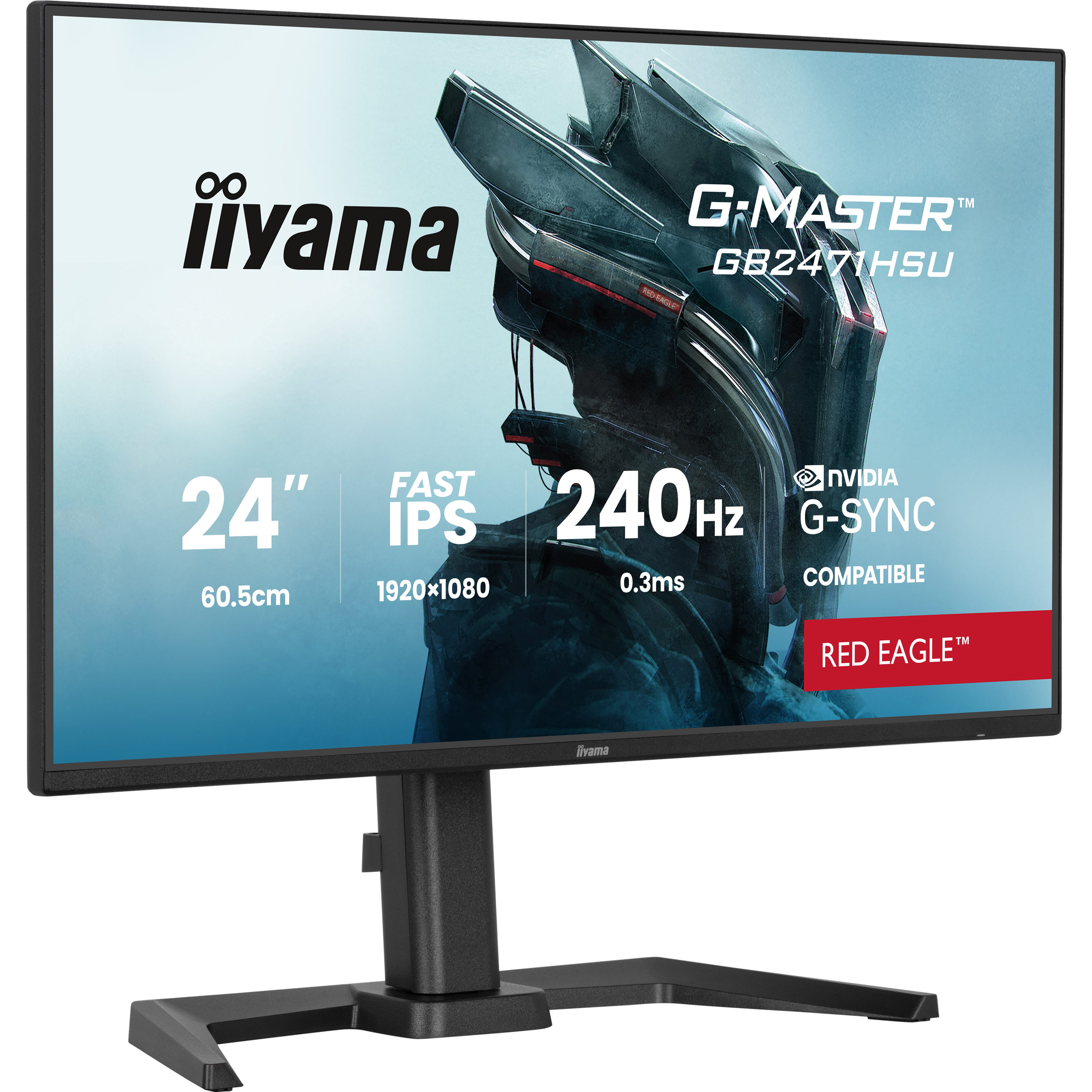 Монитор 23.8" IIYAMA G-Master GB2471HSU-B1 Red Eagle