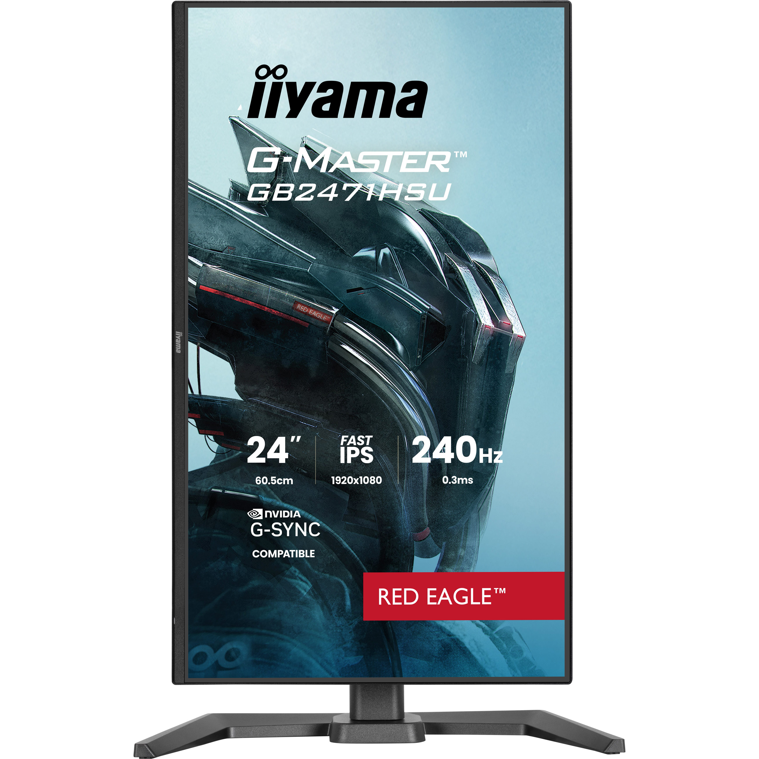 Монитор 23.8" IIYAMA G-Master GB2471HSU-B1 Red Eagle