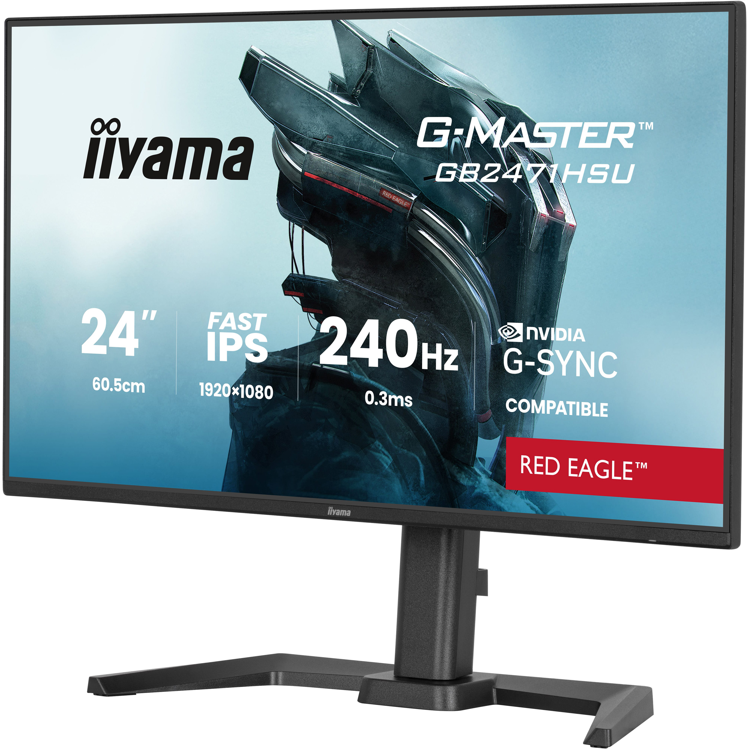 Монитор 23.8" IIYAMA G-Master GB2471HSU-B1 Red Eagle