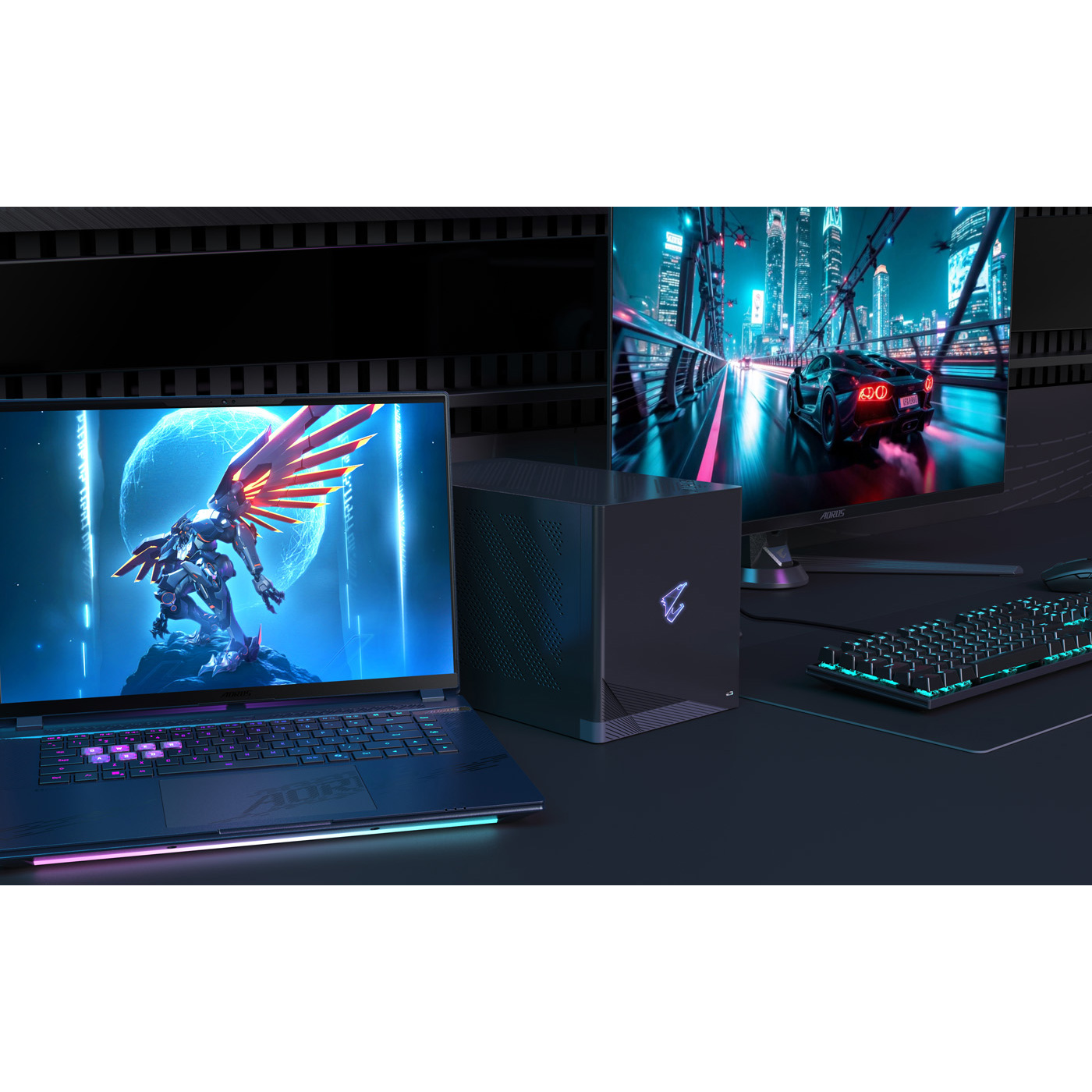 Зовнішня відеокарта Gigabyte AORUS RTX 5090 AI Box (GV-N5090IXEB-32GD)