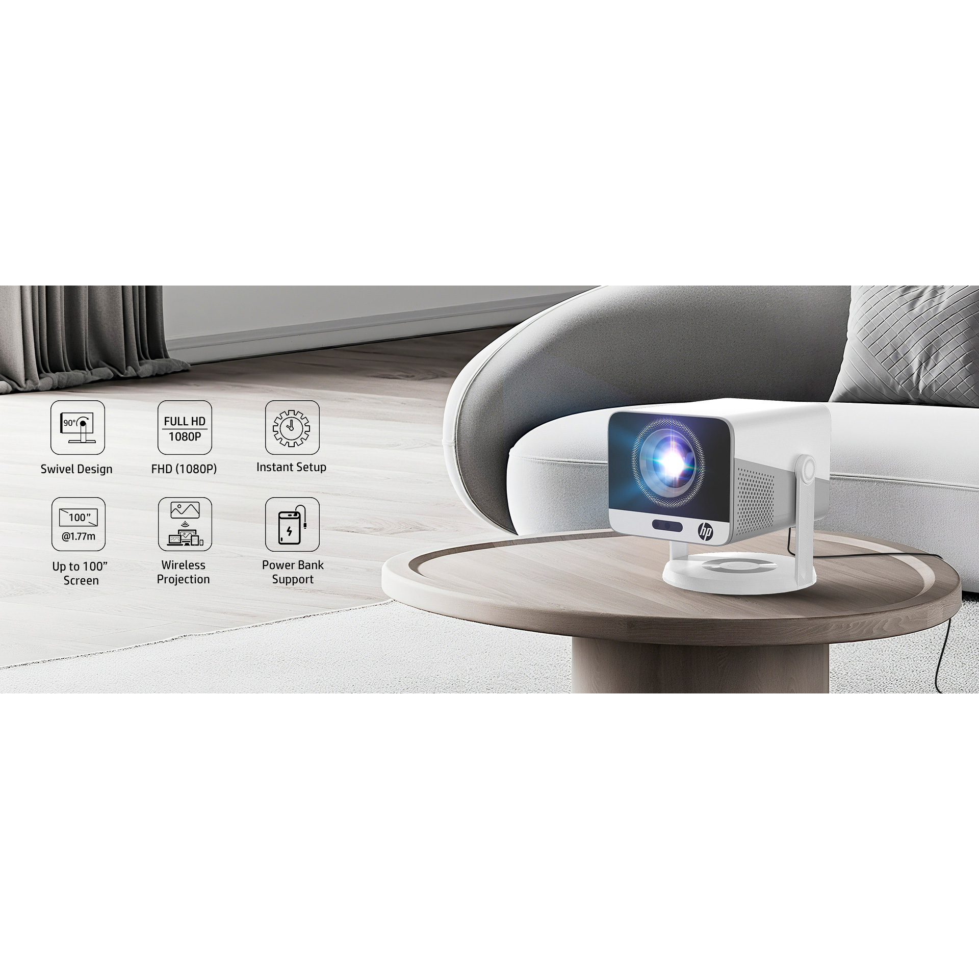 Проектор портативный HP MC425