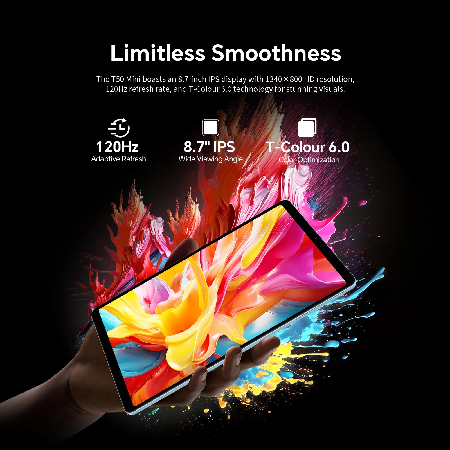 Планшет TECLAST T50 Mini 8/128GB Ice Blue (6940709687512)