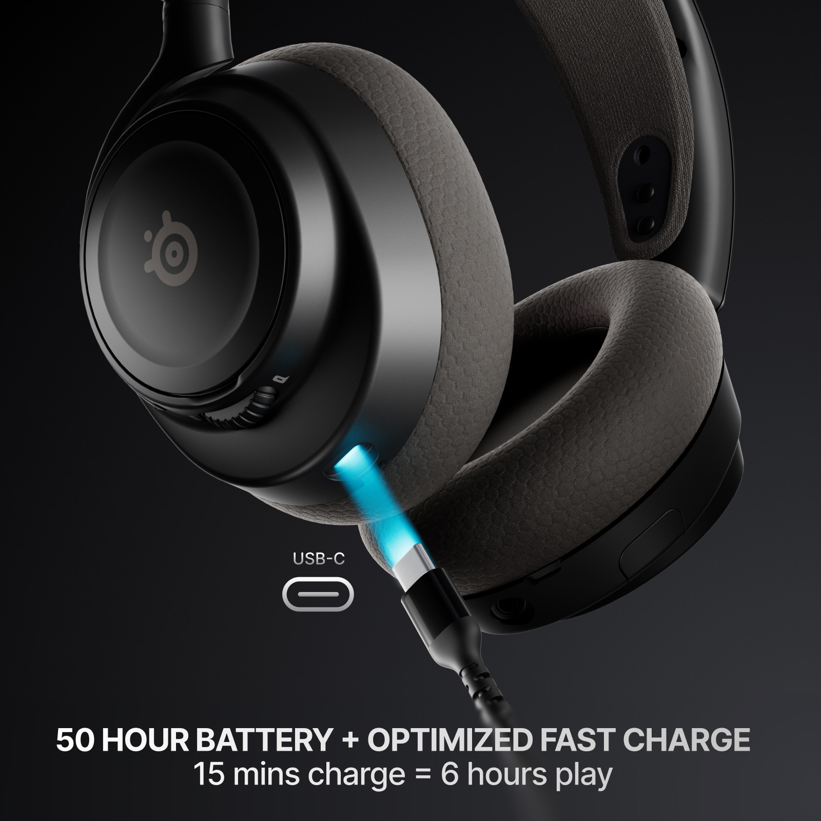 Навушники геймерскі STEELSERIES Arctis Nova 7 Wireless Gen 2 Black (61730)
