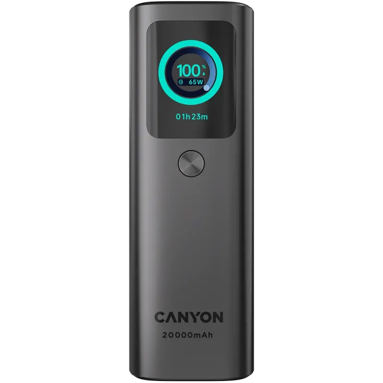 Повербанк CANYON OnPower 265 165W 20000mAh Dark Gray