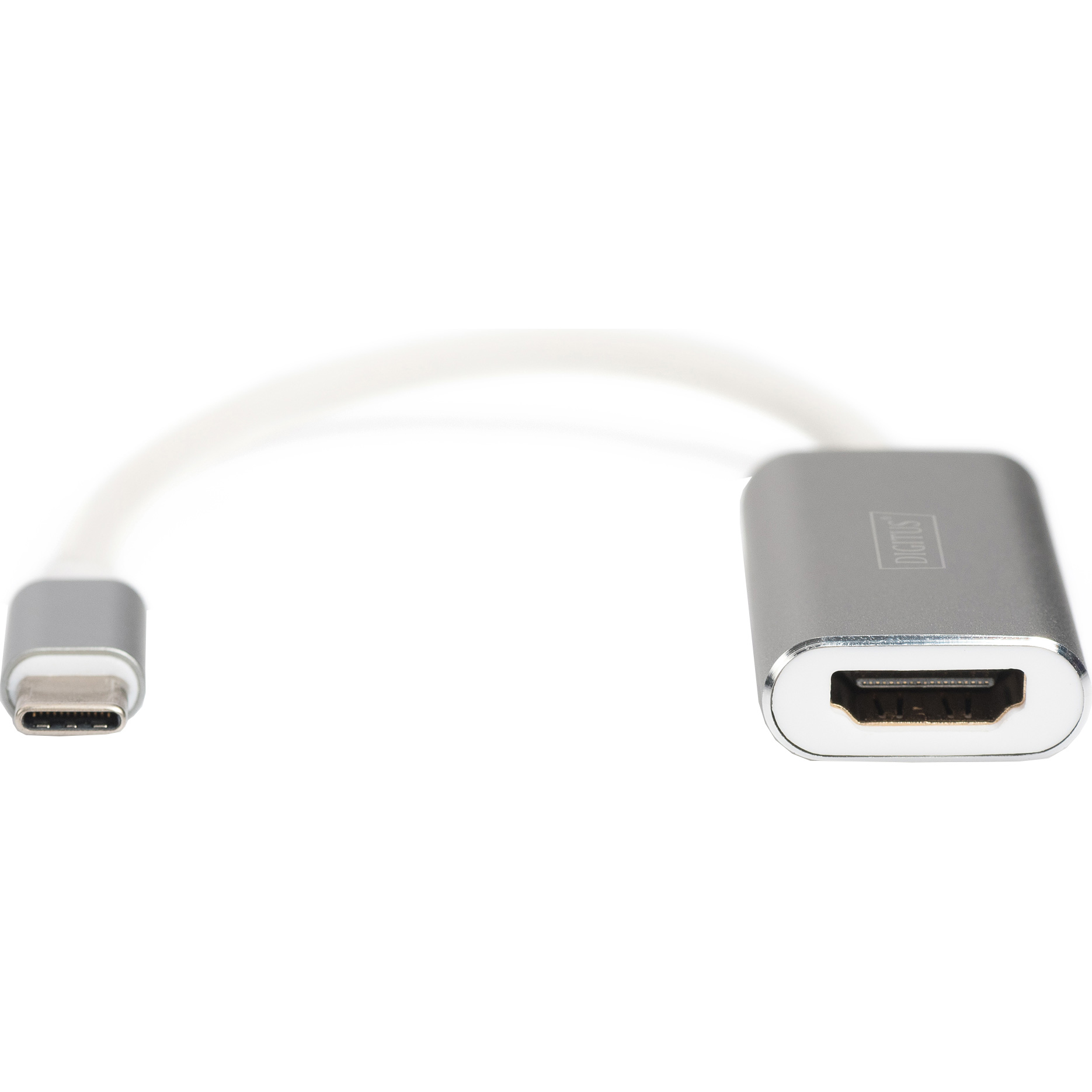 Адаптер DIGITUS USB Type-C to HDMI USB-C to HDMI White (DA-70836)